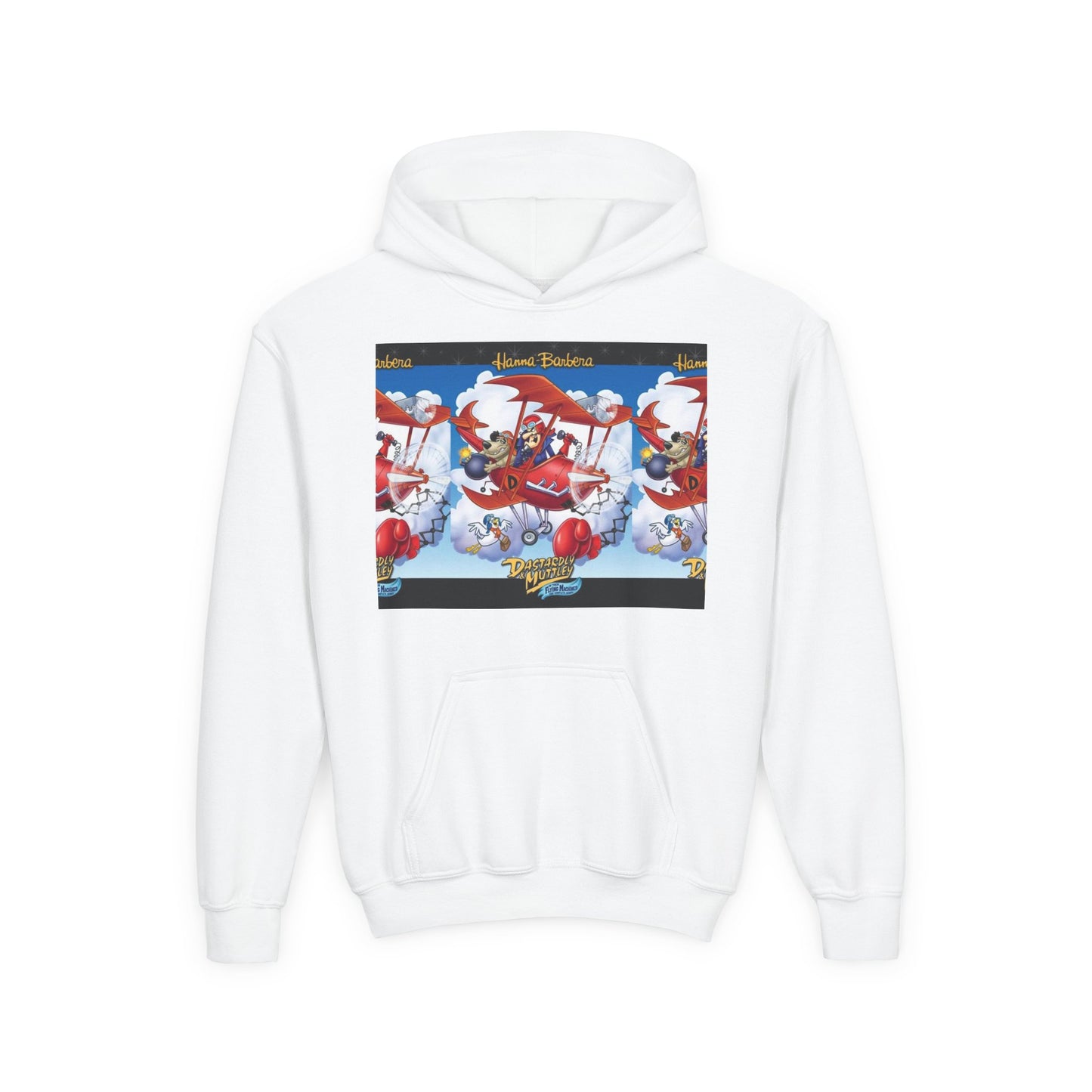 Youth Cartoon Adventure Hoodie - Retro Hanna-Barbera Design