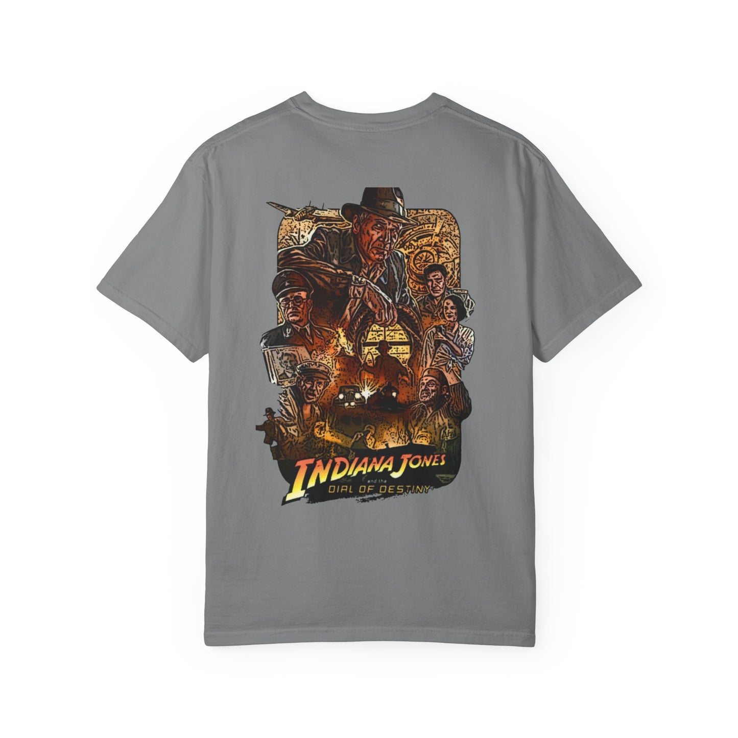 Adventure-Ready Indiana Jones Unisex T-Shirt, Vintage Movie Tee, Gamer Apparel, Cool Graphic Tee, Gift for Film Lovers, Casual Wear
