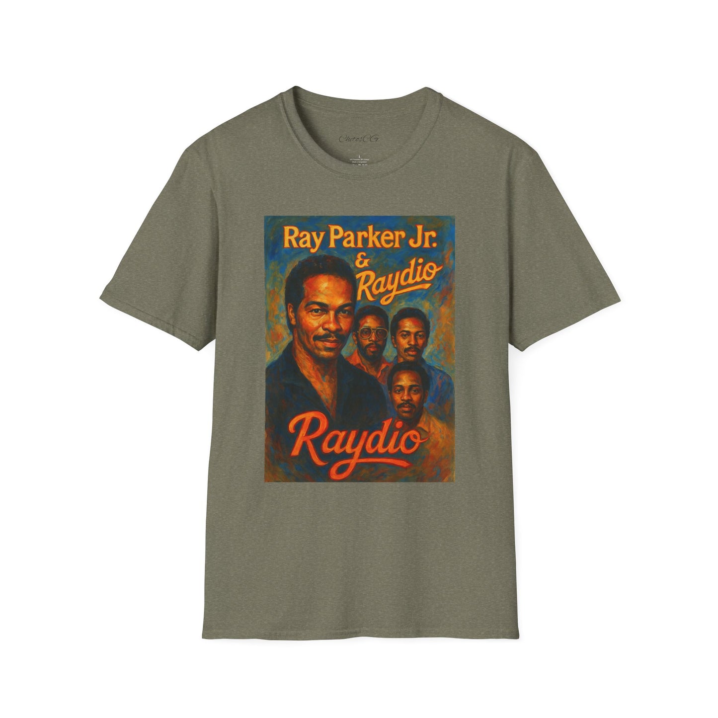 Retro Raydio Unisex Softstyle T-Shirt - Vintage Music Vibe