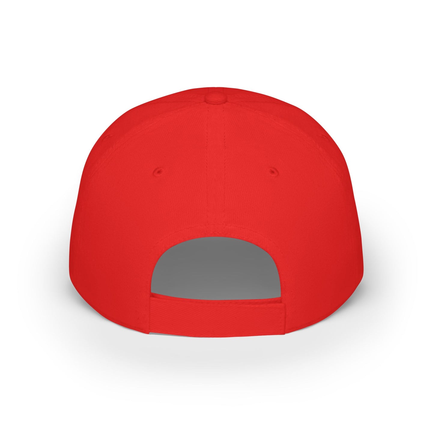 Motorcycle Parking Only Low Profile Baseball Cap, Adjustable Hat, Gift for Bikers, Red Cap, Outdoor Accessories