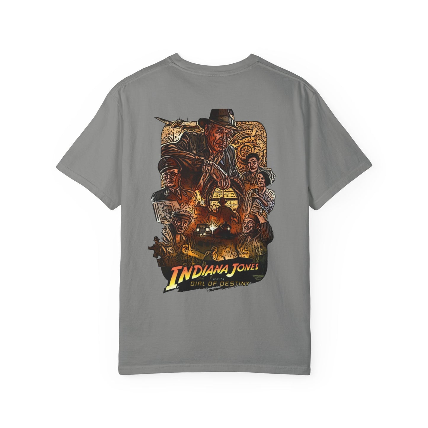 Adventure-Ready Indiana Jones Unisex T-Shirt, Vintage Movie Tee, Gamer Apparel, Cool Graphic Tee, Gift for Film Lovers, Casual Wear
