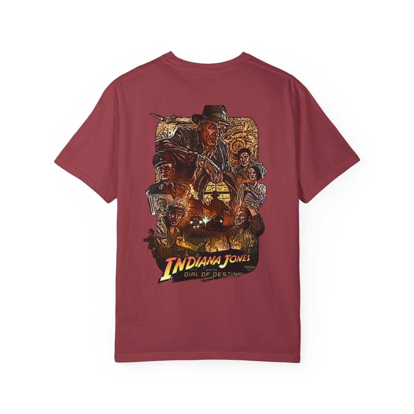 Adventure-Ready Indiana Jones Unisex T-Shirt, Vintage Movie Tee, Gamer Apparel, Cool Graphic Tee, Gift for Film Lovers, Casual Wear