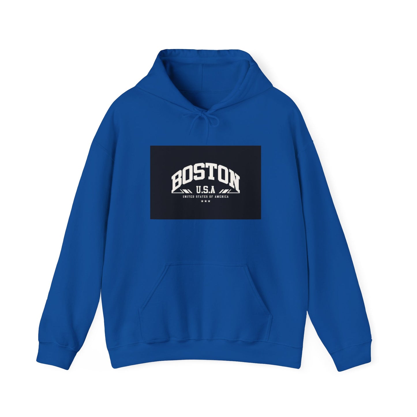 Boston USA Unisex Heavy Blend Hoodie | Cozy Sweatshirt for Travel Lovers, Gift for College Students, Fall Fashion