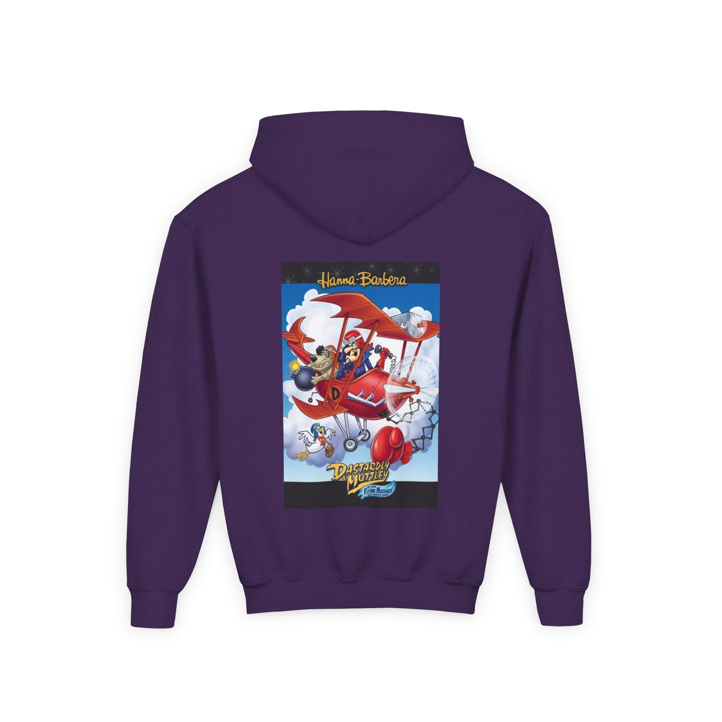 Youth Cartoon Adventure Hoodie - Retro Hanna-Barbera Design