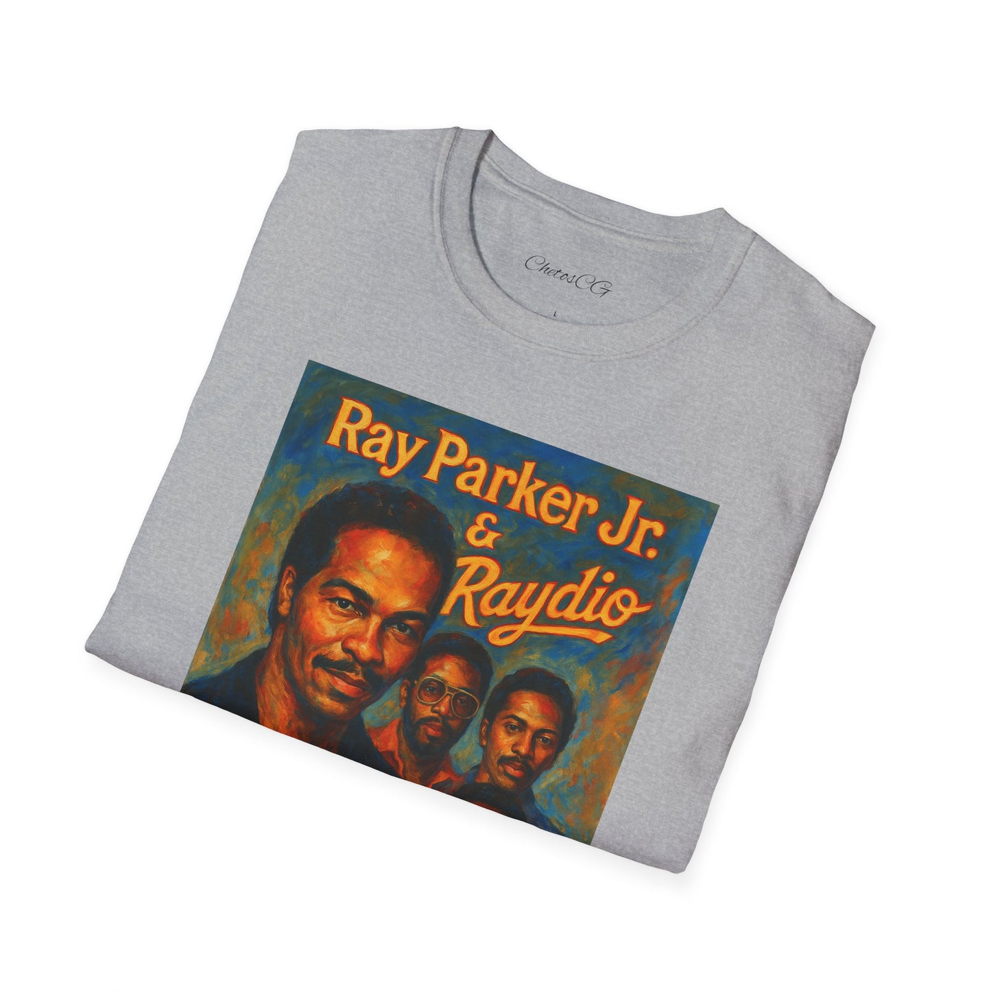 Retro Raydio Unisex Softstyle T-Shirt - Vintage Music Vibe
