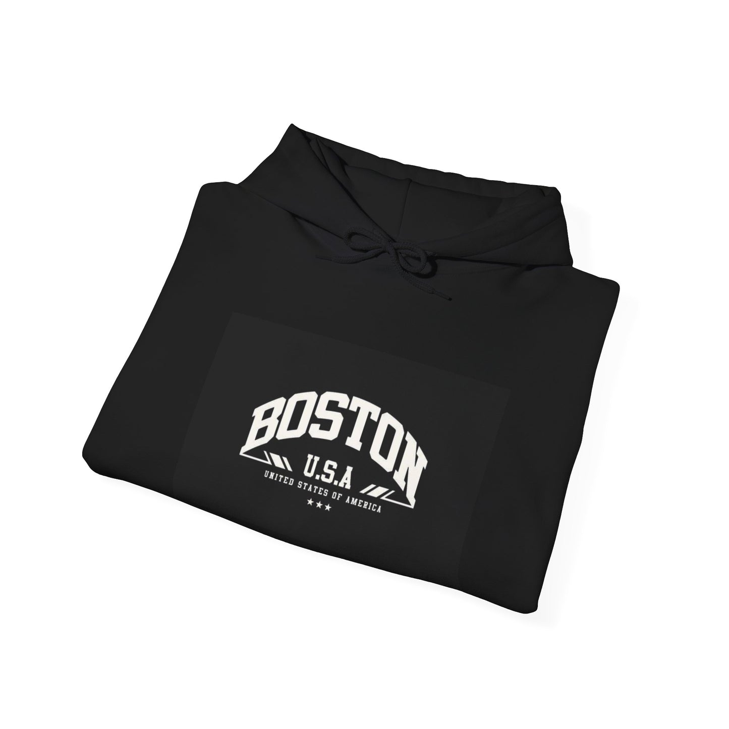 Boston USA Unisex Heavy Blend Hoodie | Cozy Sweatshirt for Travel Lovers, Gift for College Students, Fall Fashion