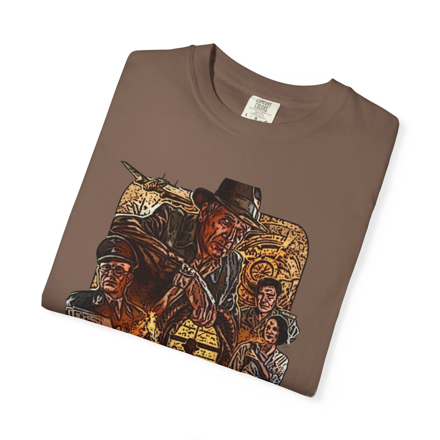 Adventure-Ready Indiana Jones Unisex T-Shirt, Vintage Movie Tee, Gamer Apparel, Cool Graphic Tee, Gift for Film Lovers, Casual Wear