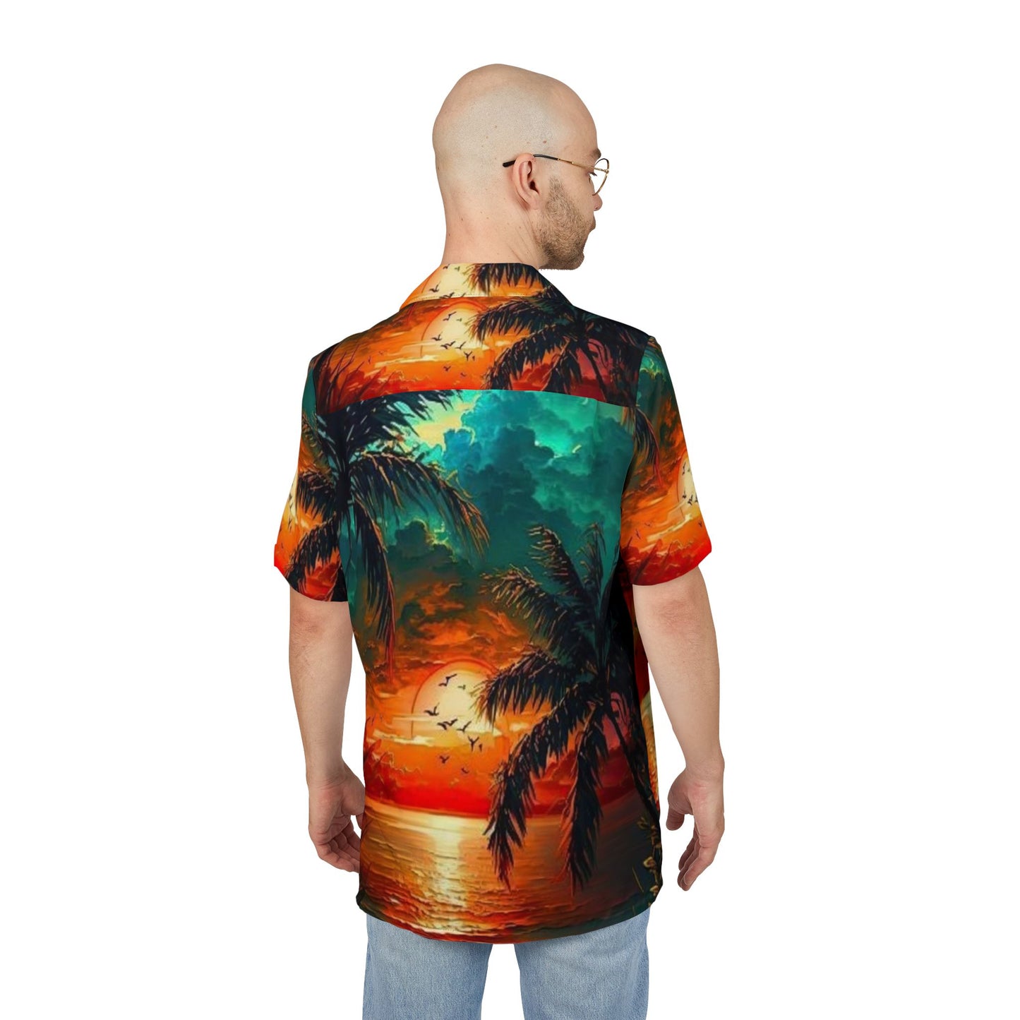Unisex Hawaiian Shirt - Classic Minimalist Design