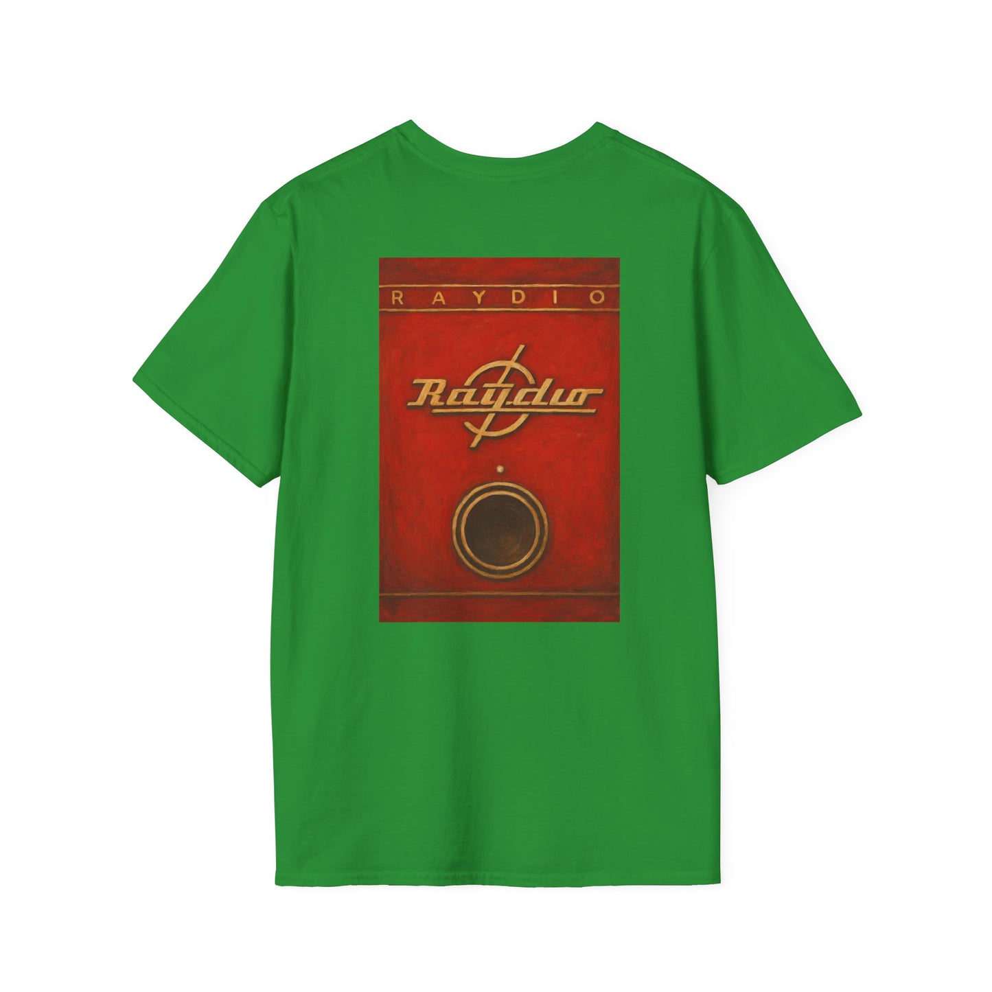 Retro Raydio Unisex Softstyle T-Shirt - Vintage Music Vibe