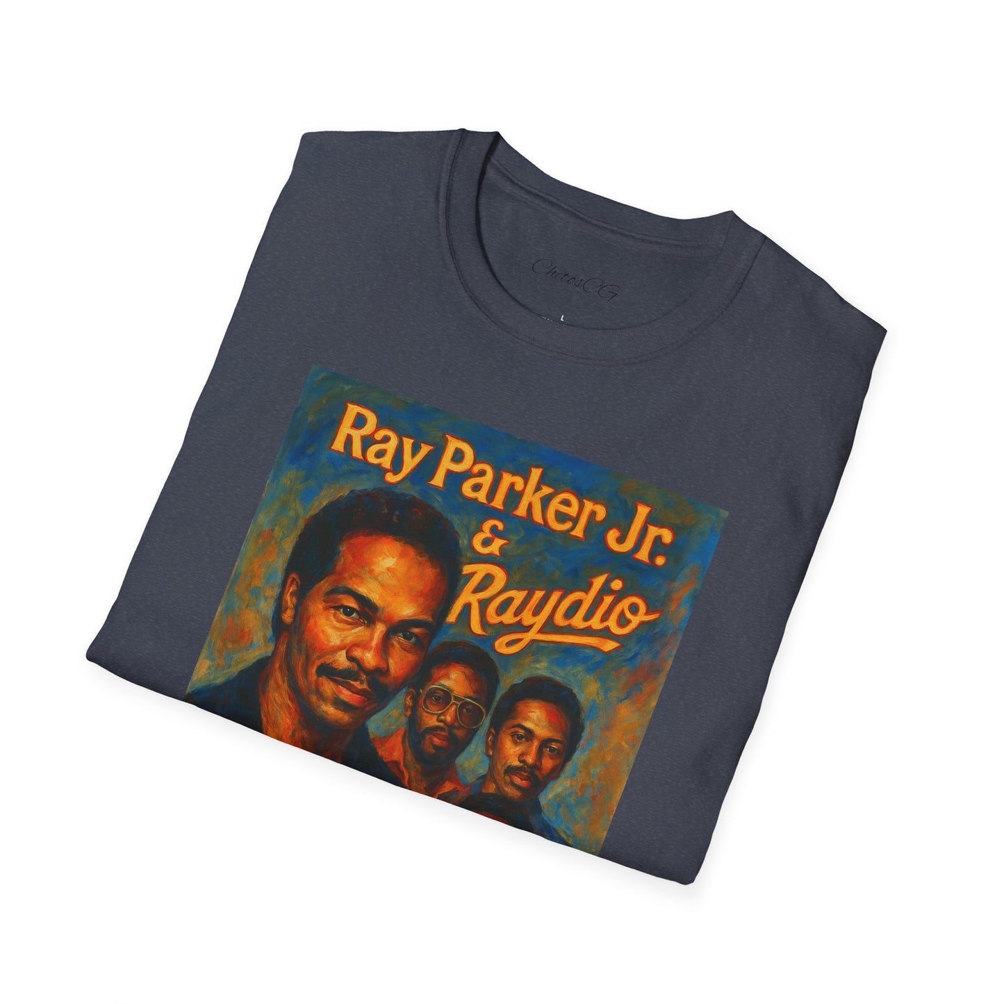Retro Raydio Unisex Softstyle T-Shirt - Vintage Music Vibe