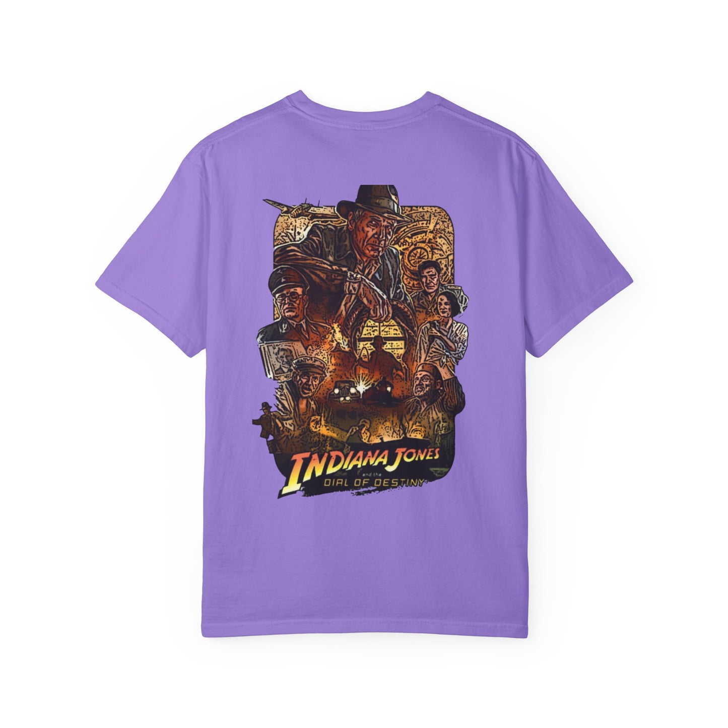 Adventure-Ready Indiana Jones Unisex T-Shirt, Vintage Movie Tee, Gamer Apparel, Cool Graphic Tee, Gift for Film Lovers, Casual Wear