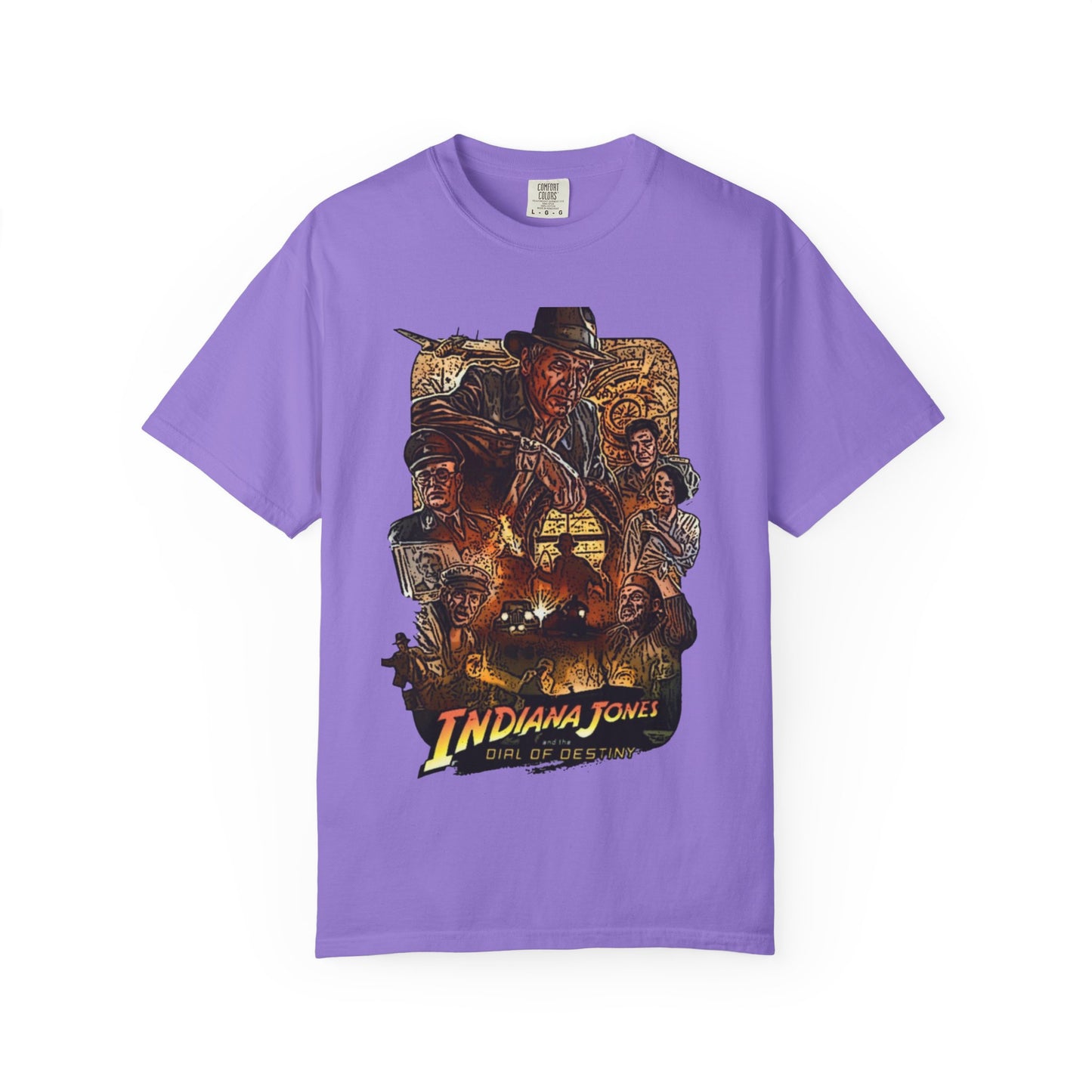 Adventure-Ready Indiana Jones Unisex T-Shirt, Vintage Movie Tee, Gamer Apparel, Cool Graphic Tee, Gift for Film Lovers, Casual Wear