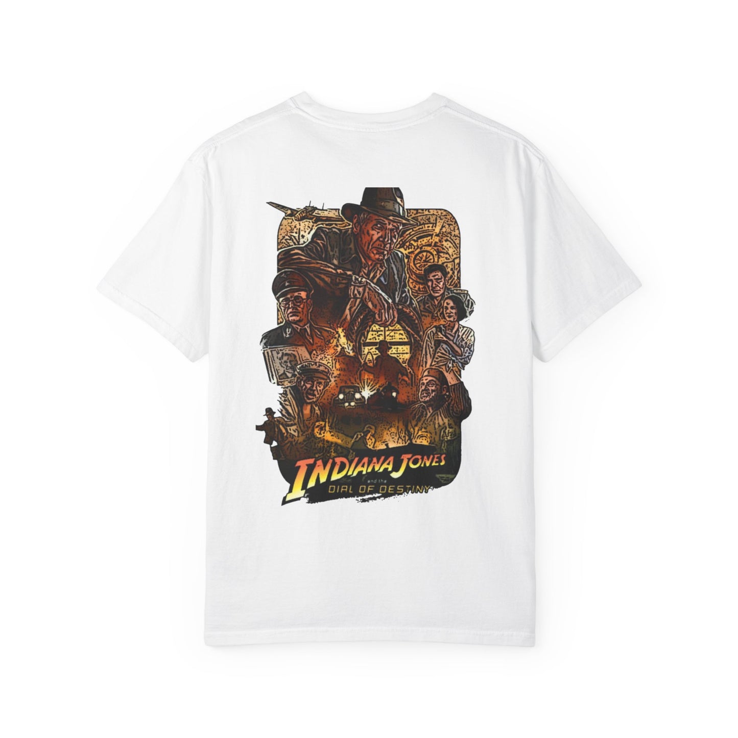Adventure-Ready Indiana Jones Unisex T-Shirt, Vintage Movie Tee, Gamer Apparel, Cool Graphic Tee, Gift for Film Lovers, Casual Wear