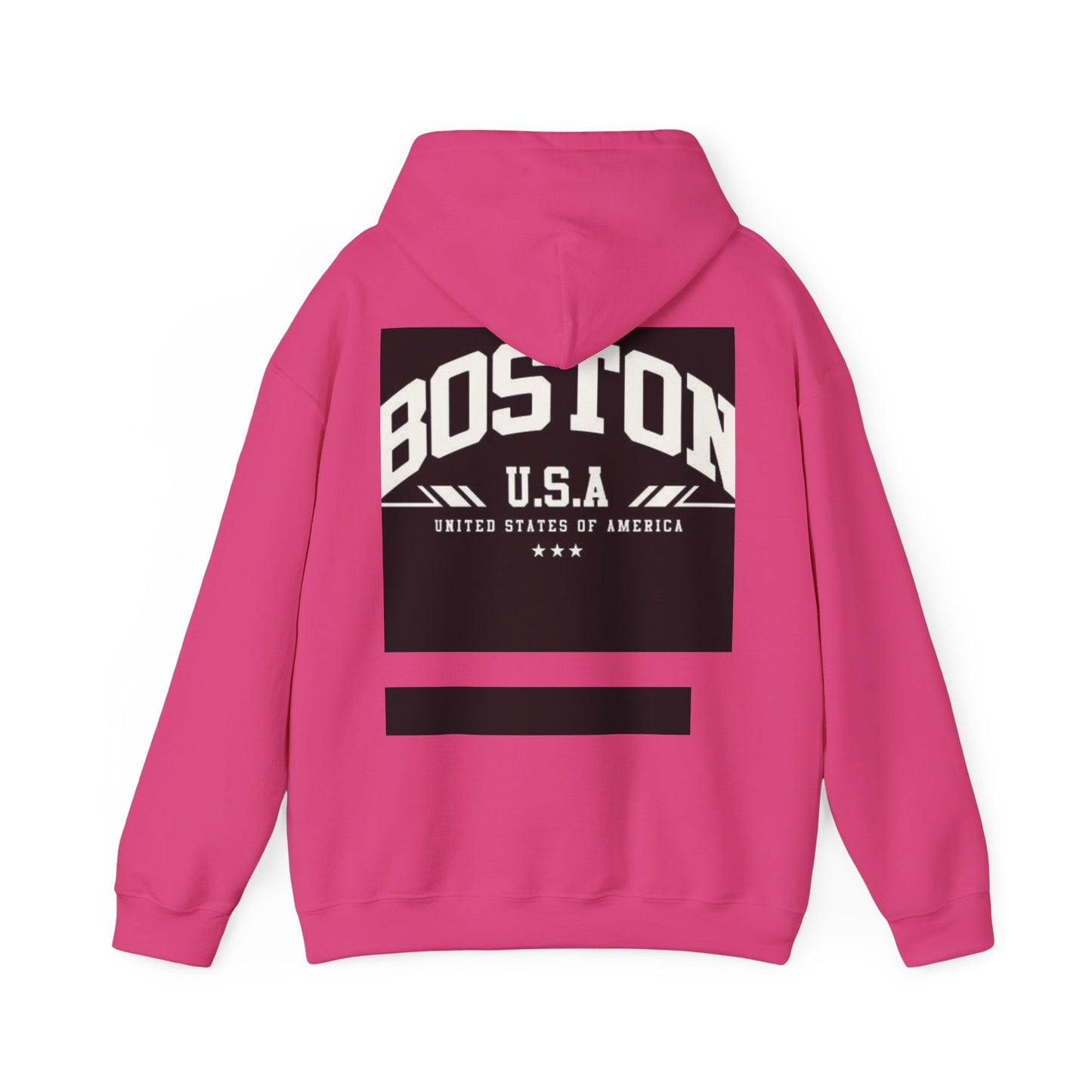 Boston USA Unisex Heavy Blend Hoodie | Cozy Sweatshirt for Travel Lovers, Gift for College Students, Fall Fashion