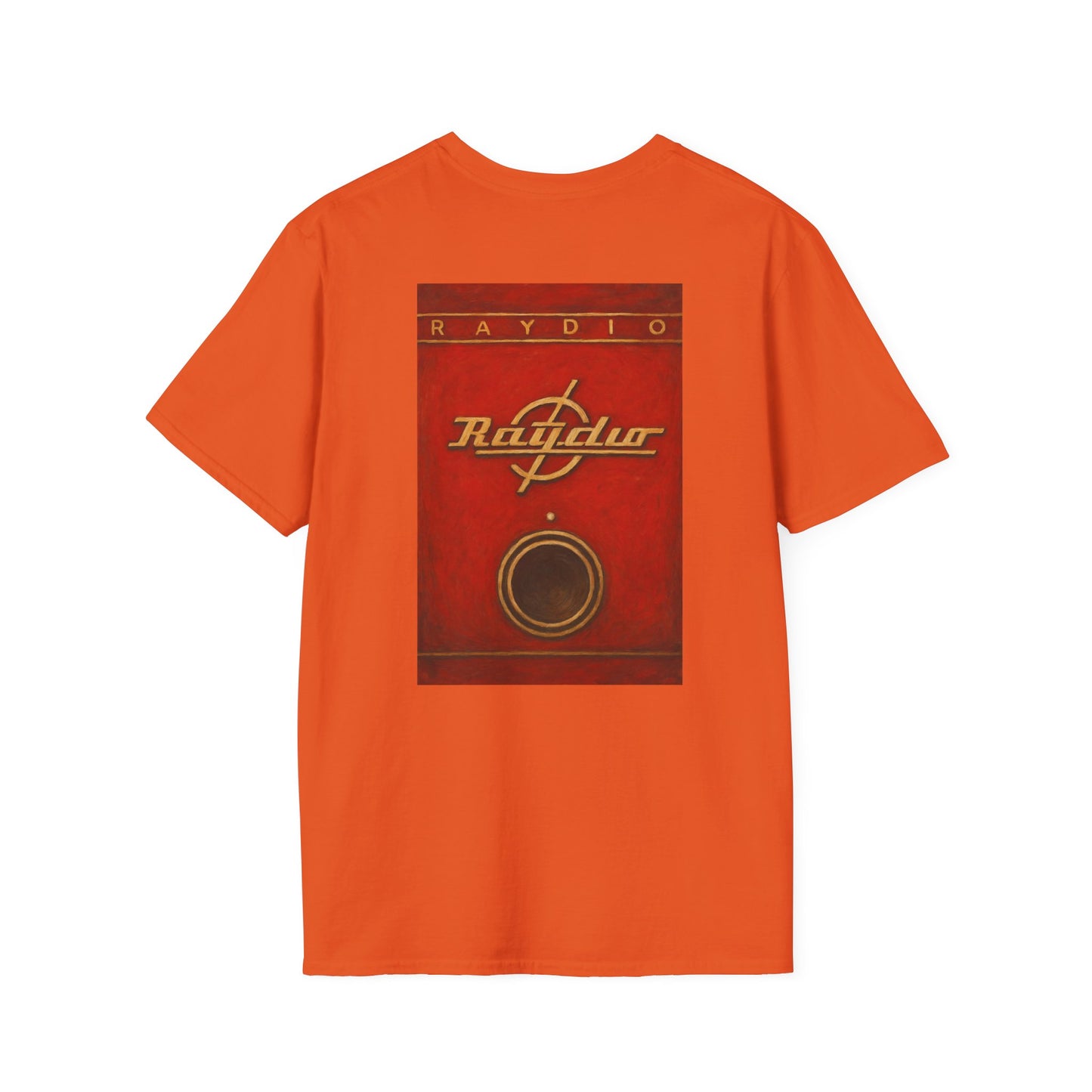 Retro Raydio Unisex Softstyle T-Shirt - Vintage Music Vibe