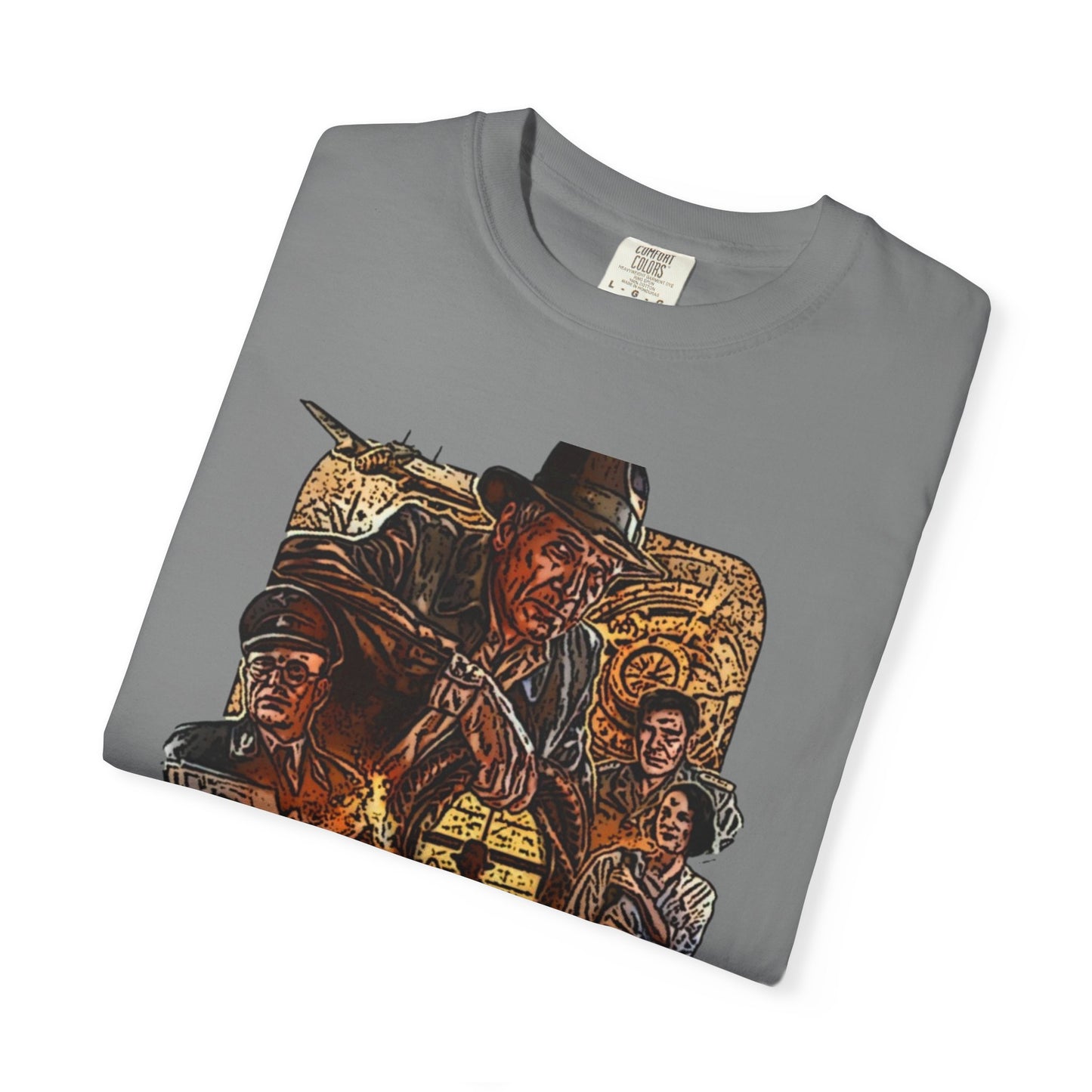 Adventure-Ready Indiana Jones Unisex T-Shirt, Vintage Movie Tee, Gamer Apparel, Cool Graphic Tee, Gift for Film Lovers, Casual Wear