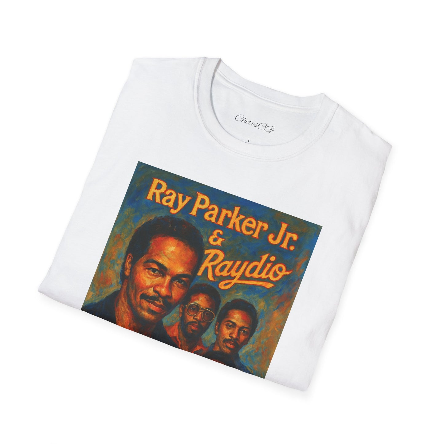 Retro Raydio Unisex Softstyle T-Shirt - Vintage Music Vibe