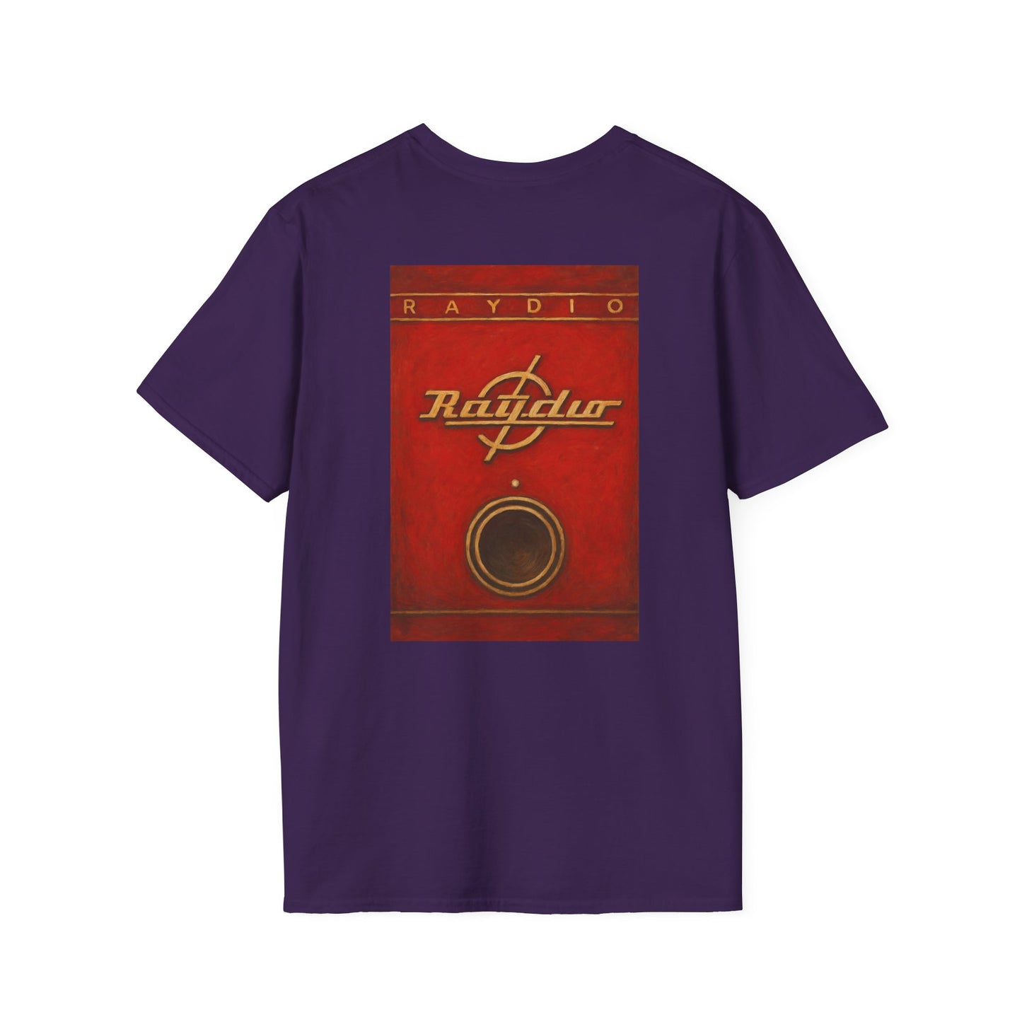 Retro Raydio Unisex Softstyle T-Shirt - Vintage Music Vibe