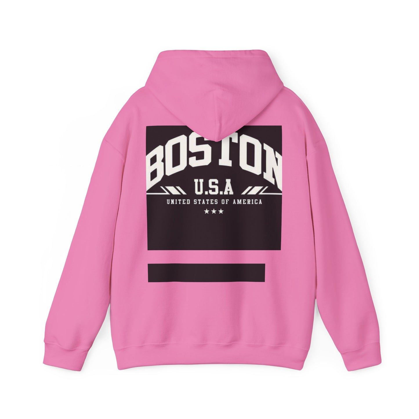 Boston USA Unisex Heavy Blend Hoodie | Cozy Sweatshirt for Travel Lovers, Gift for College Students, Fall Fashion
