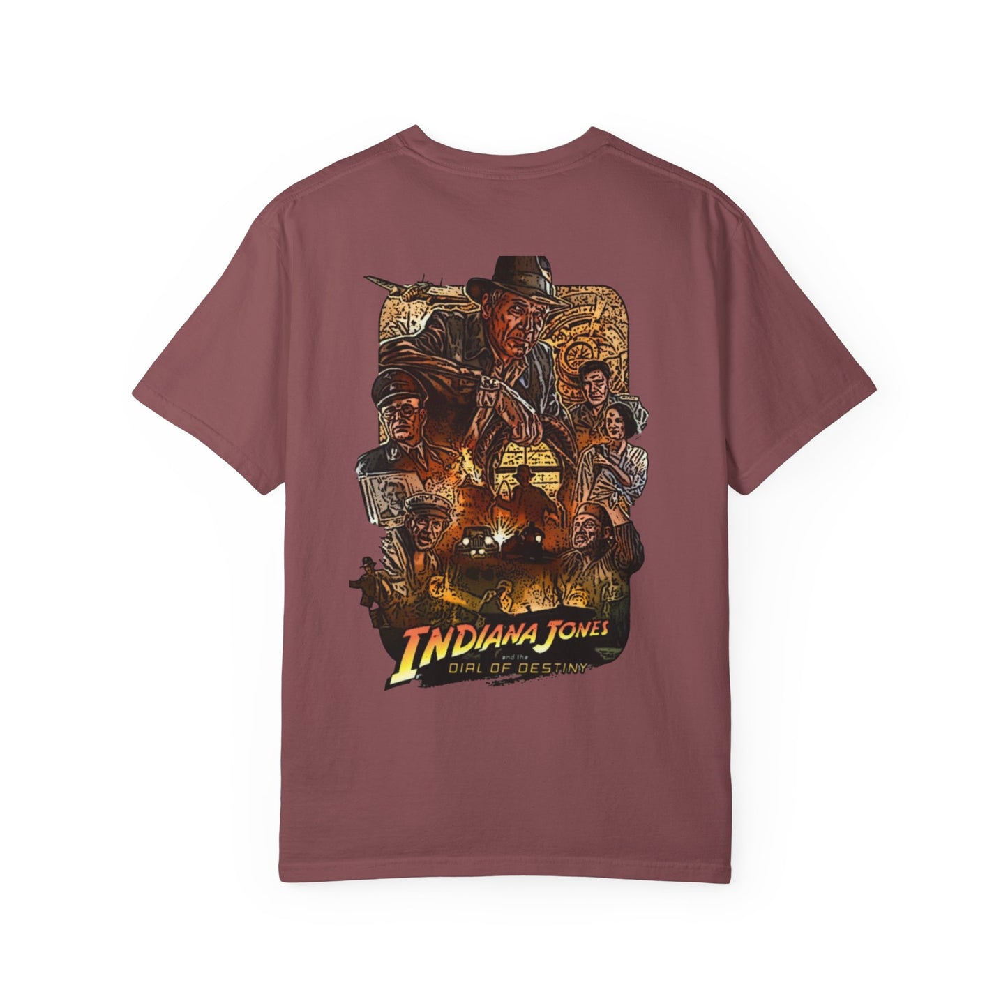 Adventure-Ready Indiana Jones Unisex T-Shirt, Vintage Movie Tee, Gamer Apparel, Cool Graphic Tee, Gift for Film Lovers, Casual Wear