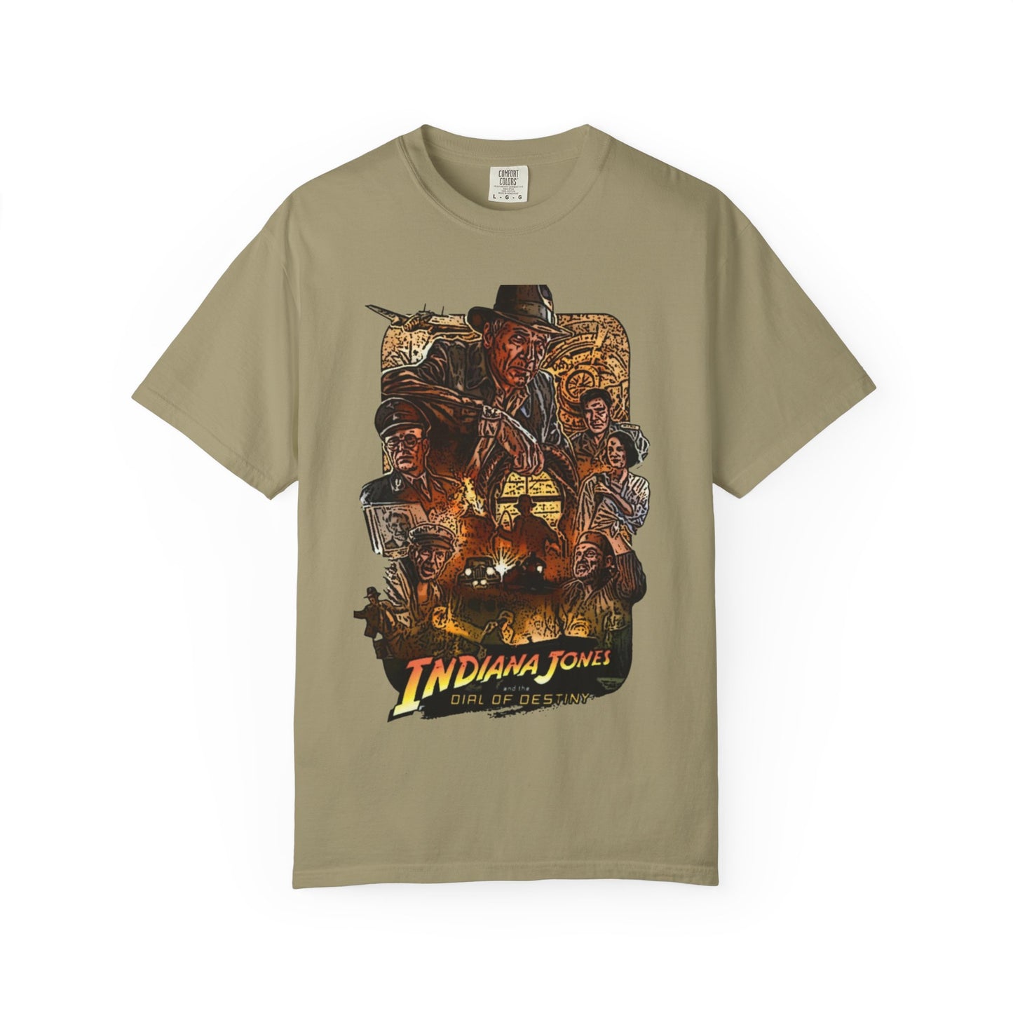 Adventure-Ready Indiana Jones Unisex T-Shirt, Vintage Movie Tee, Gamer Apparel, Cool Graphic Tee, Gift for Film Lovers, Casual Wear