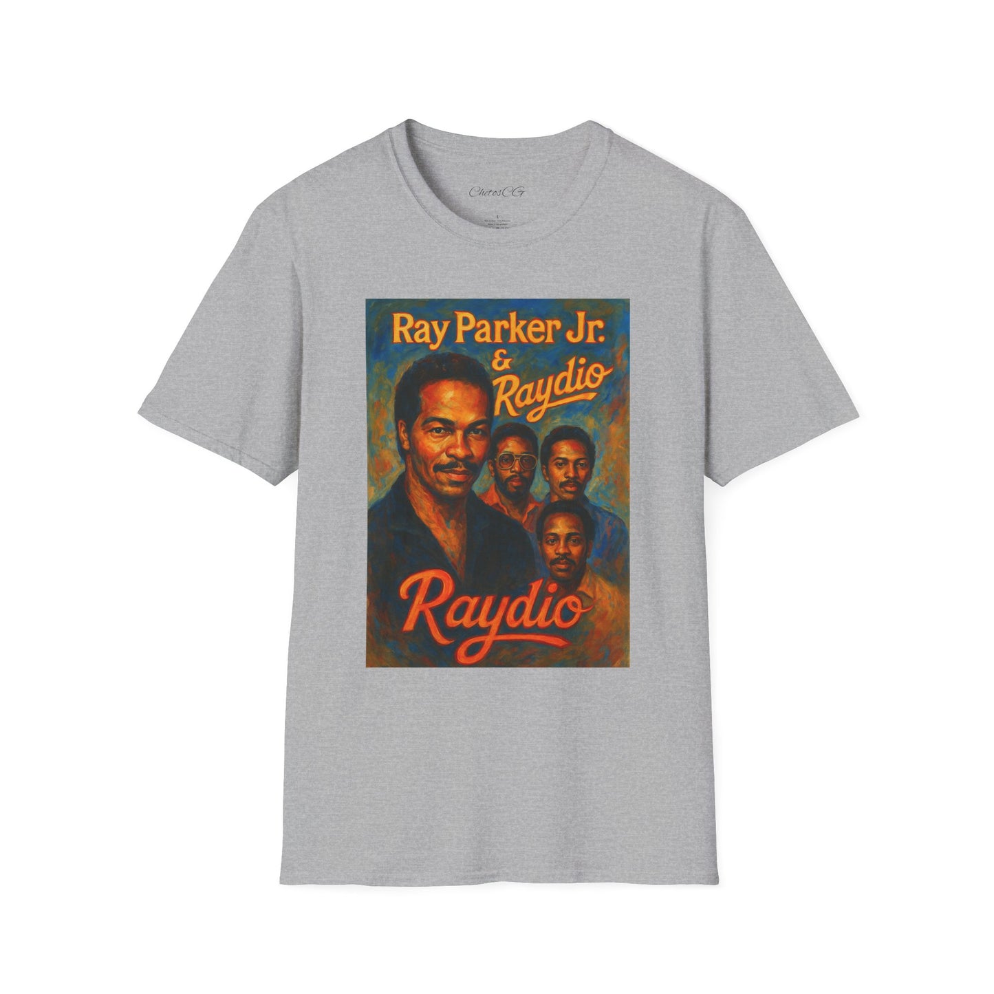Retro Raydio Unisex Softstyle T-Shirt - Vintage Music Vibe