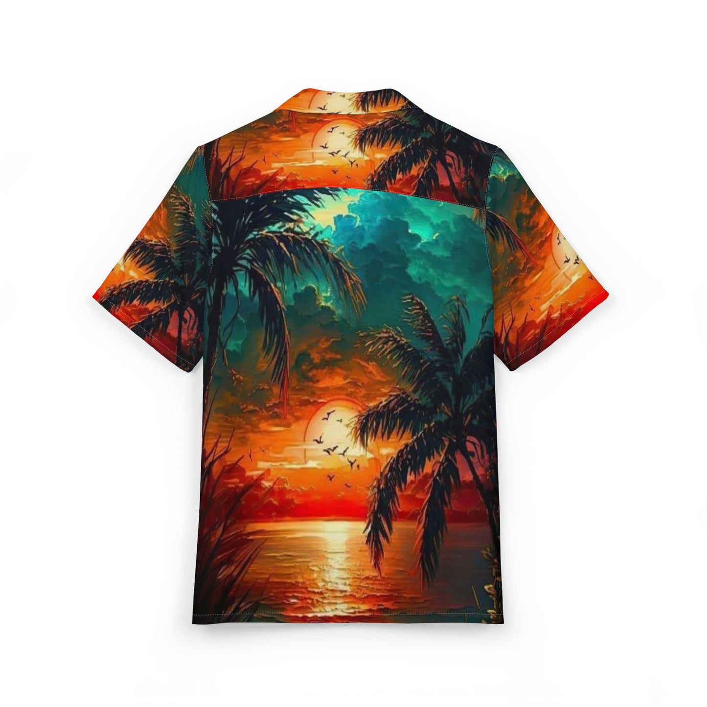 Unisex Hawaiian Shirt - Classic Minimalist Design