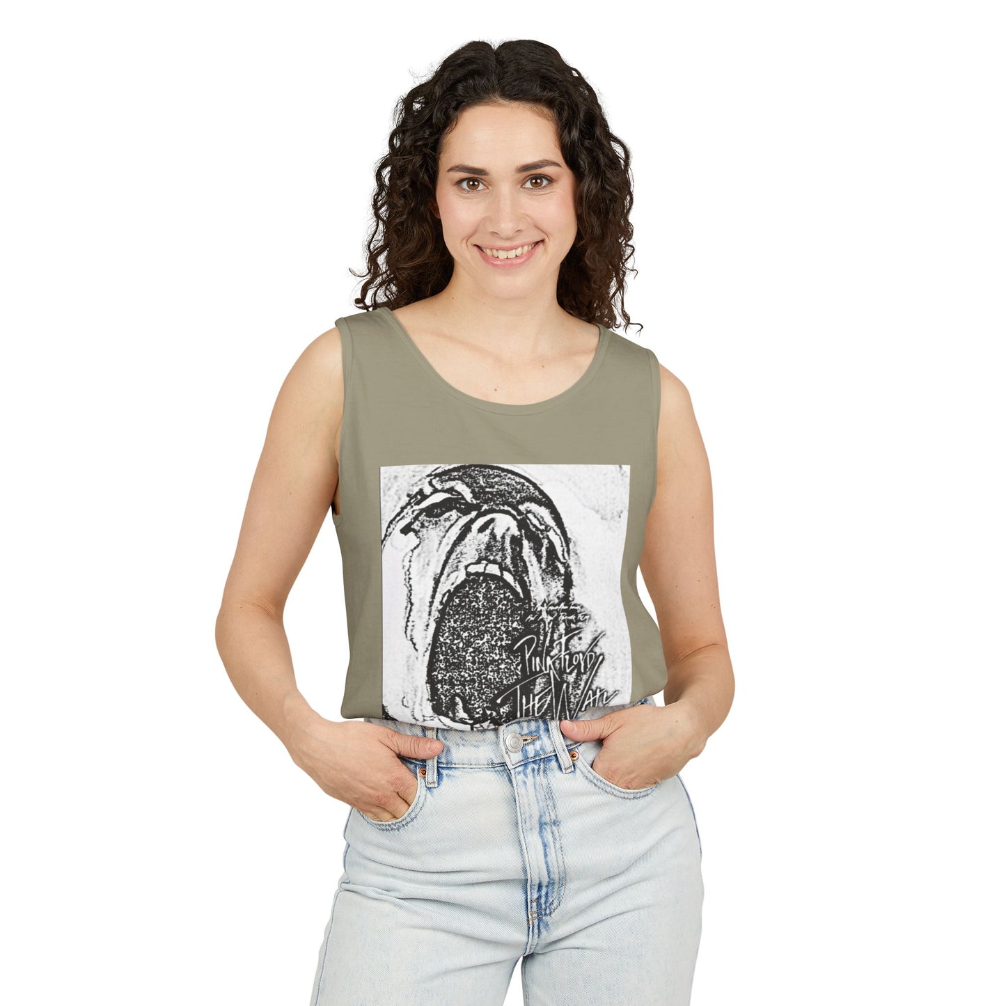 Tank Top - Classic Cultural Design Expressing Richness of a Blessed Era