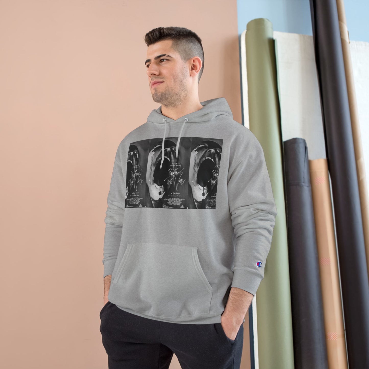 Pink Floyd Inspired Champion Hoodie for Music Lovers