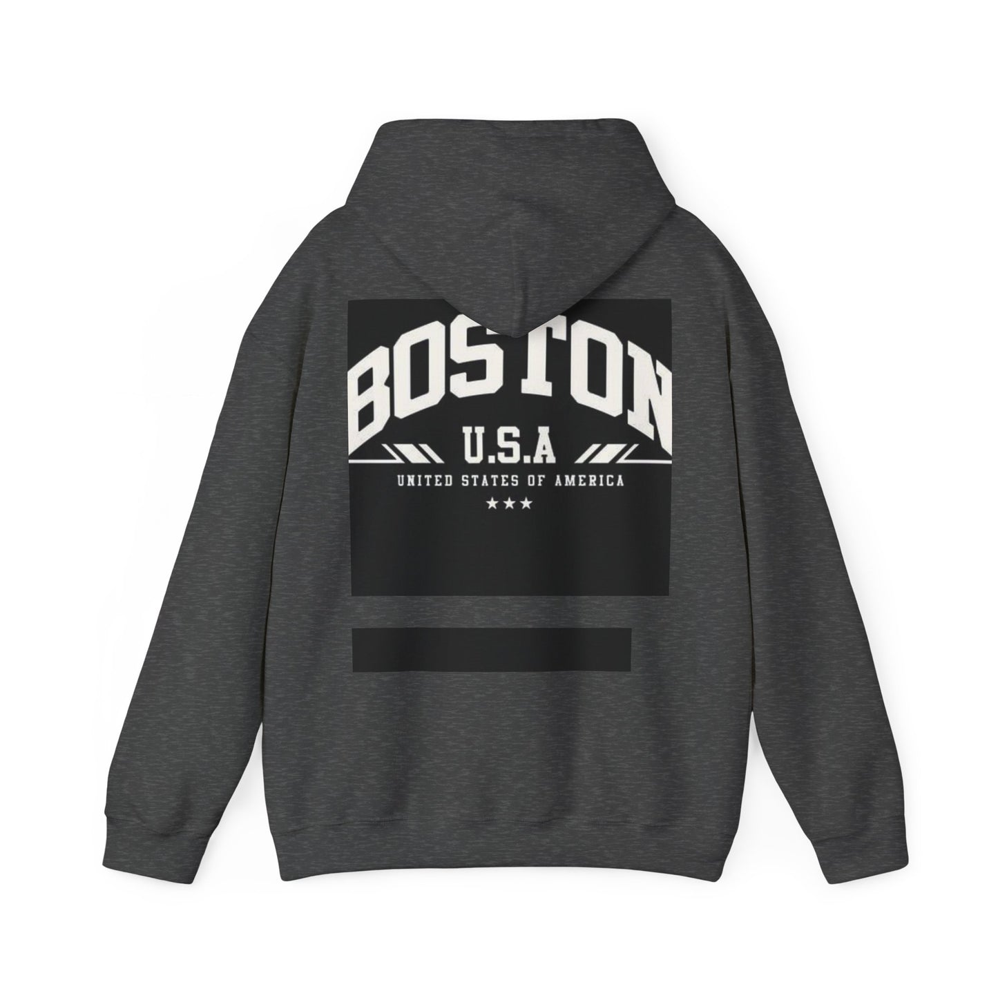 Boston USA Unisex Heavy Blend Hoodie | Cozy Sweatshirt for Travel Lovers, Gift for College Students, Fall Fashion