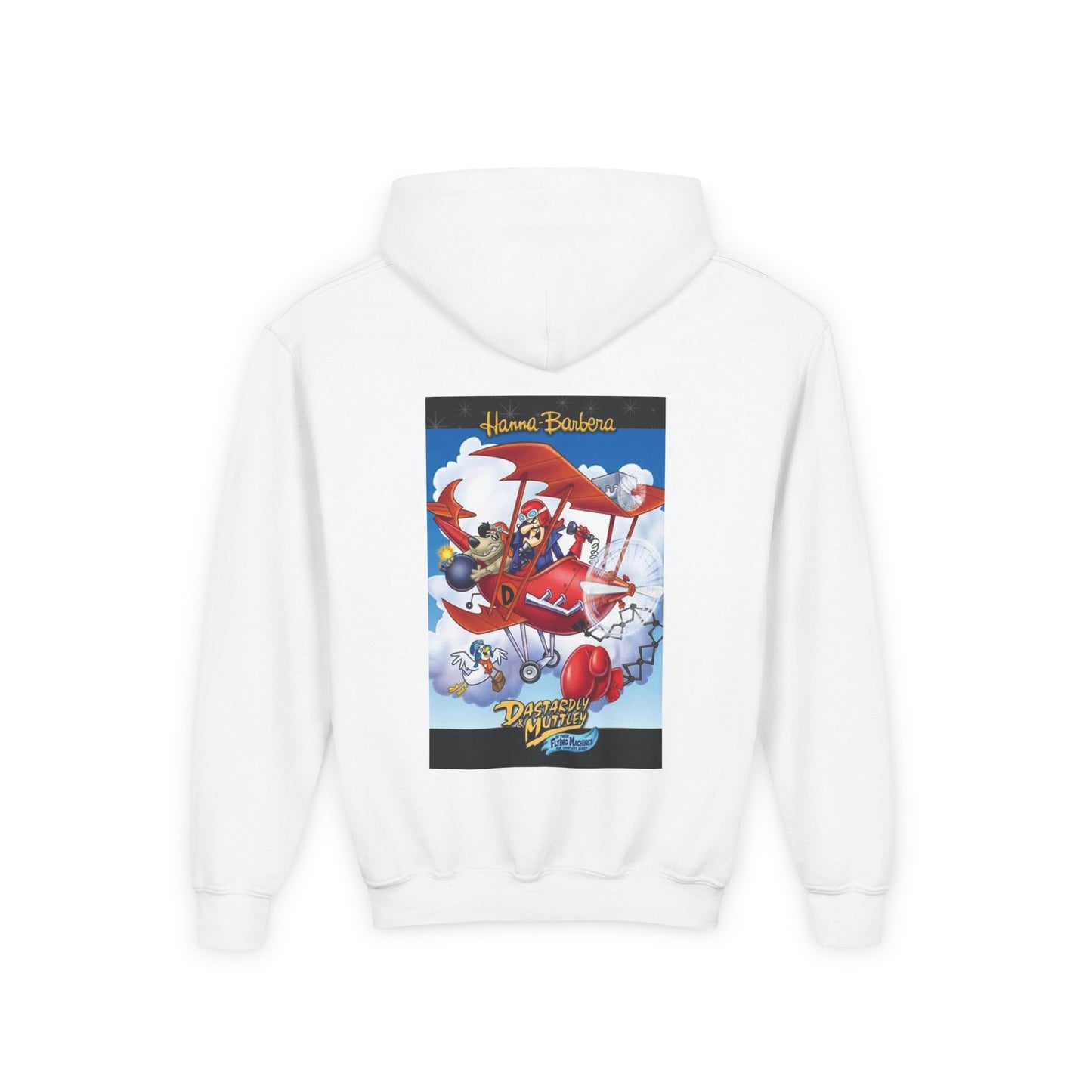 Youth Cartoon Adventure Hoodie - Retro Hanna-Barbera Design