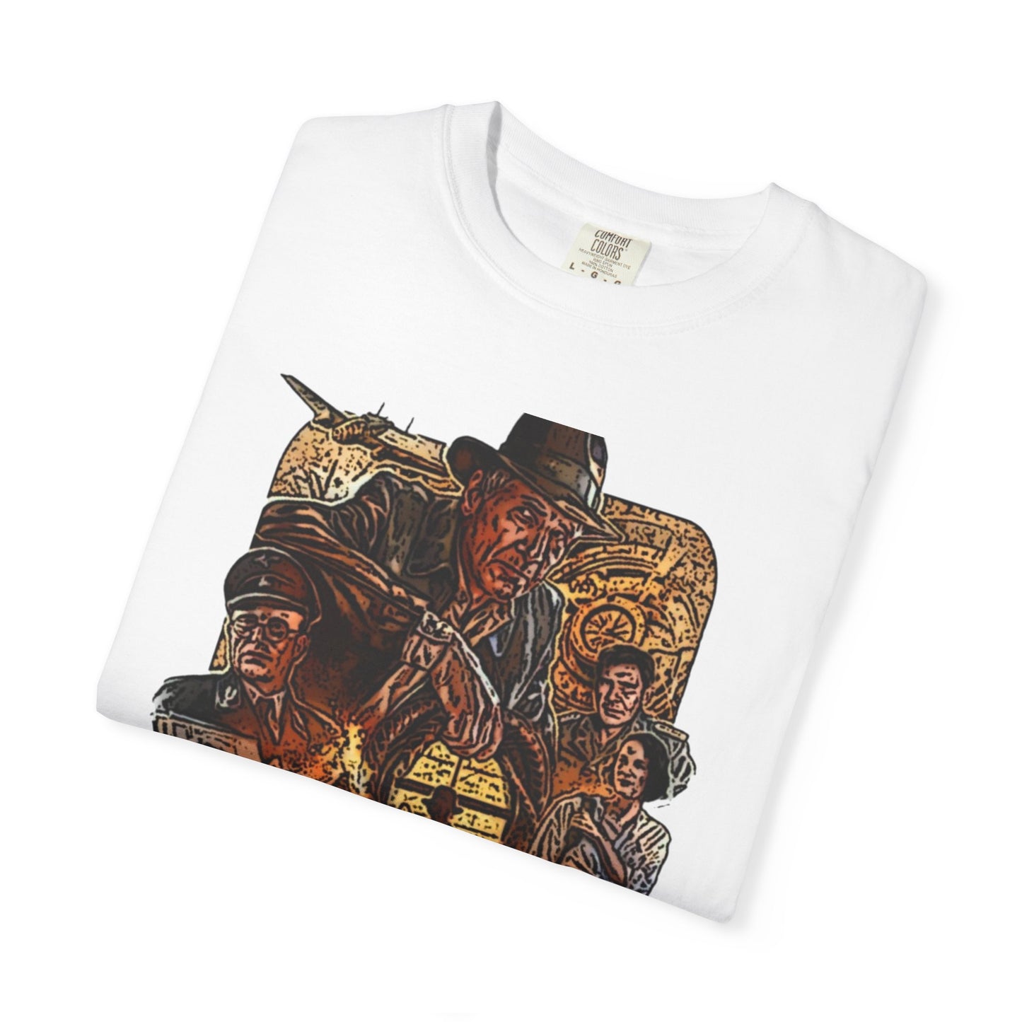Adventure-Ready Indiana Jones Unisex T-Shirt, Vintage Movie Tee, Gamer Apparel, Cool Graphic Tee, Gift for Film Lovers, Casual Wear