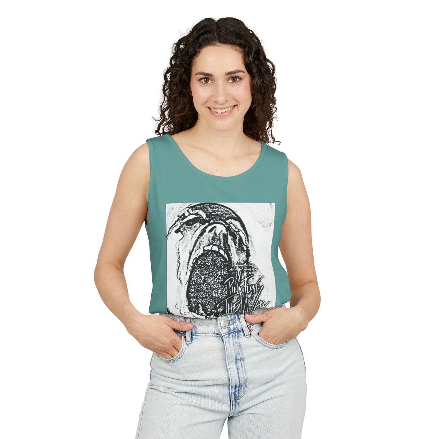 Tank Top - Classic Cultural Design Expressing Richness of a Blessed Era