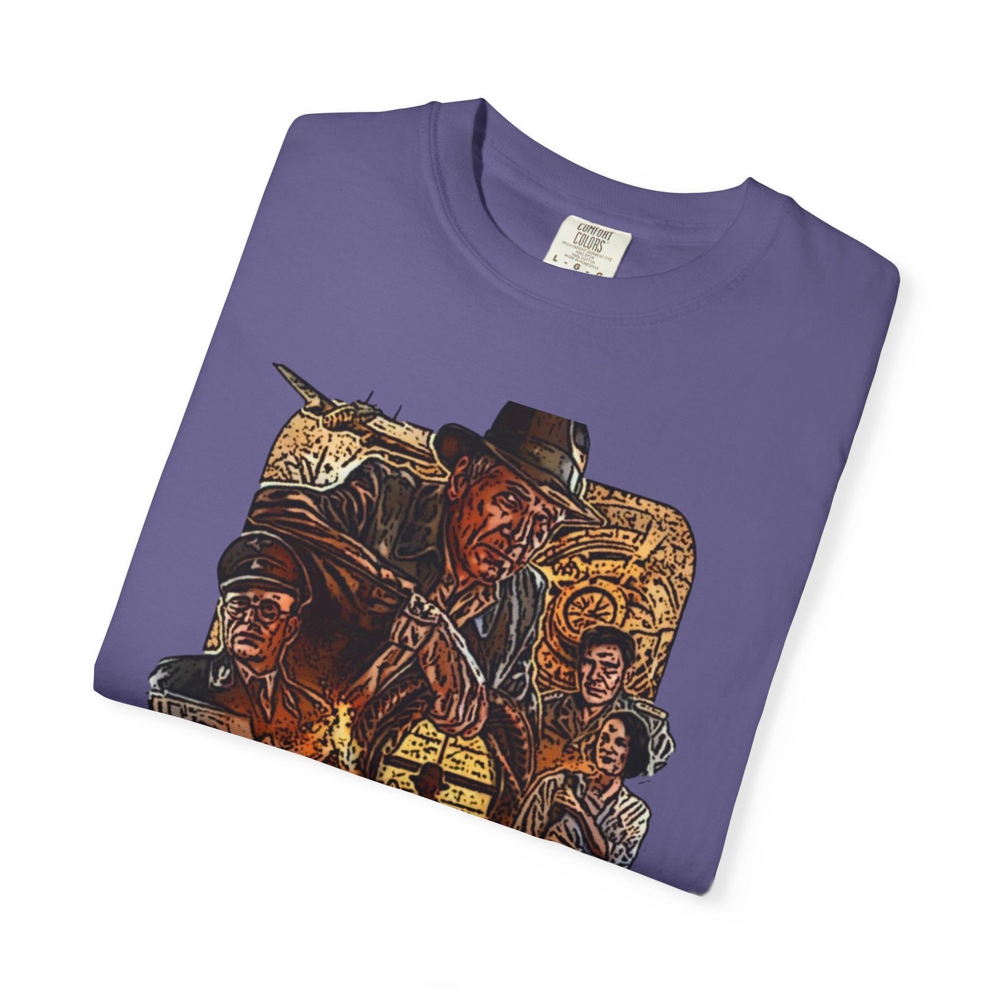 Adventure-Ready Indiana Jones Unisex T-Shirt, Vintage Movie Tee, Gamer Apparel, Cool Graphic Tee, Gift for Film Lovers, Casual Wear