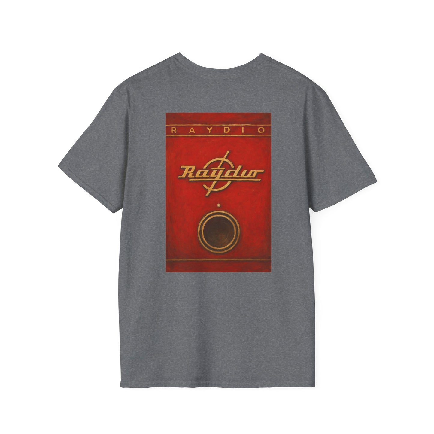 Retro Raydio Unisex Softstyle T-Shirt - Vintage Music Vibe
