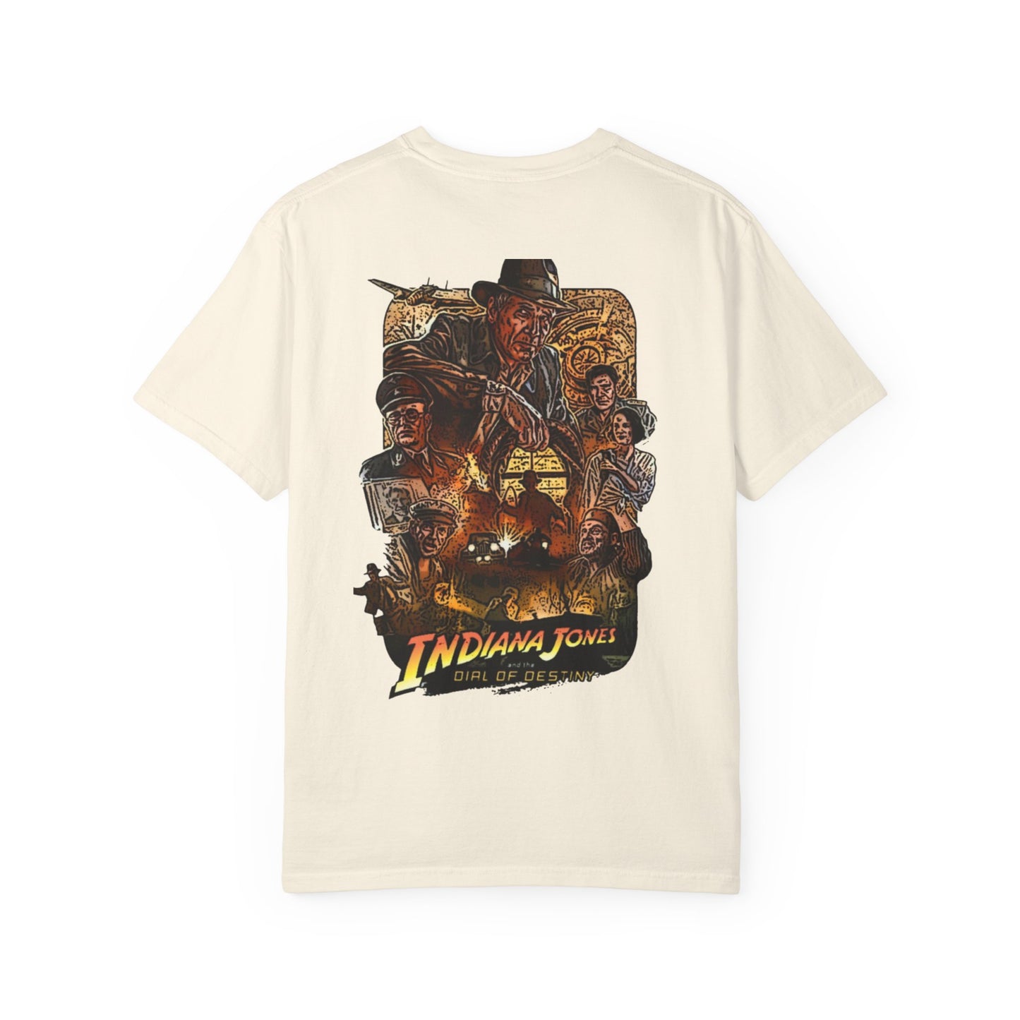 Adventure-Ready Indiana Jones Unisex T-Shirt, Vintage Movie Tee, Gamer Apparel, Cool Graphic Tee, Gift for Film Lovers, Casual Wear