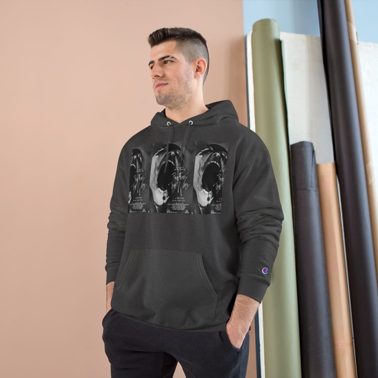 Pink Floyd Inspired Champion Hoodie for Music Lovers