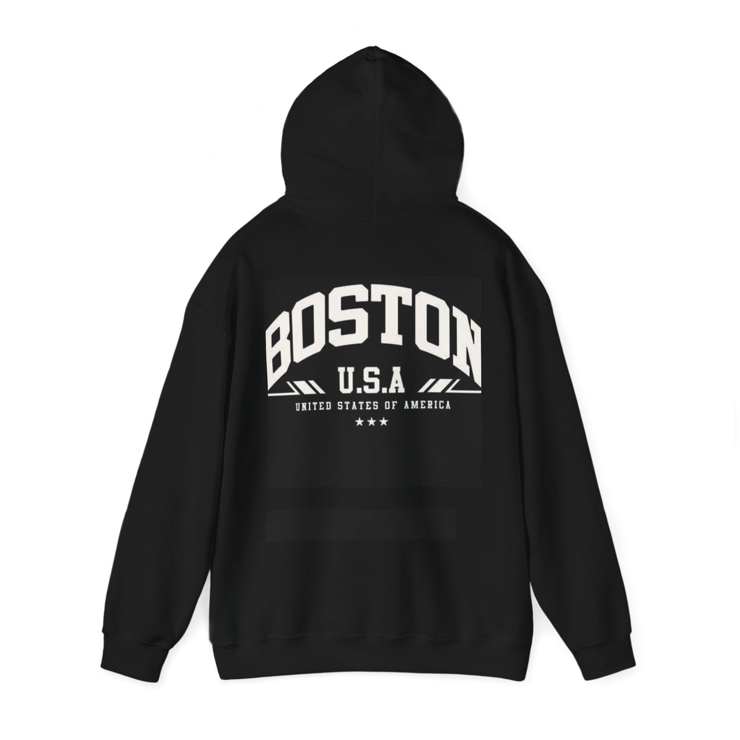 Boston USA Unisex Heavy Blend Hoodie | Cozy Sweatshirt for Travel Lovers, Gift for College Students, Fall Fashion
