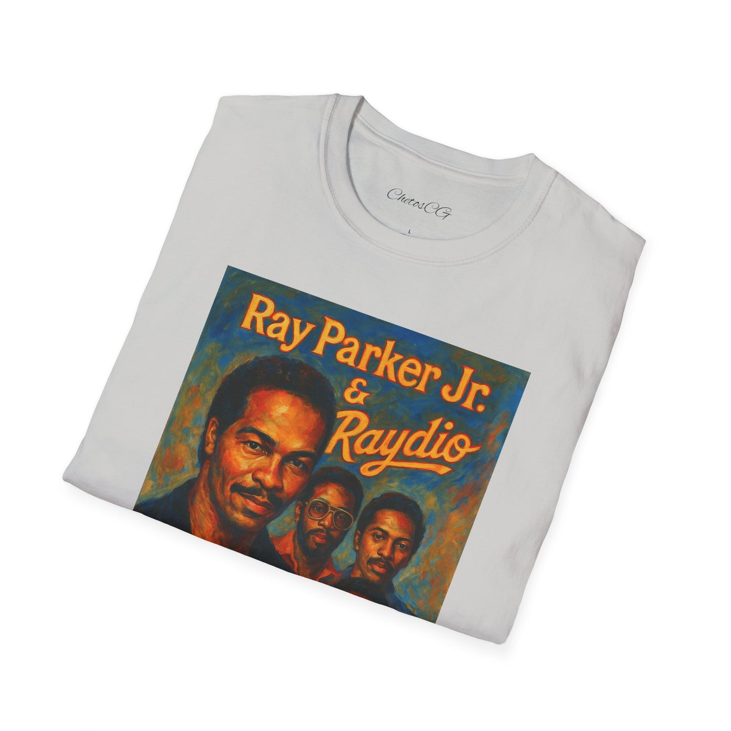 Retro Raydio Unisex Softstyle T-Shirt - Vintage Music Vibe
