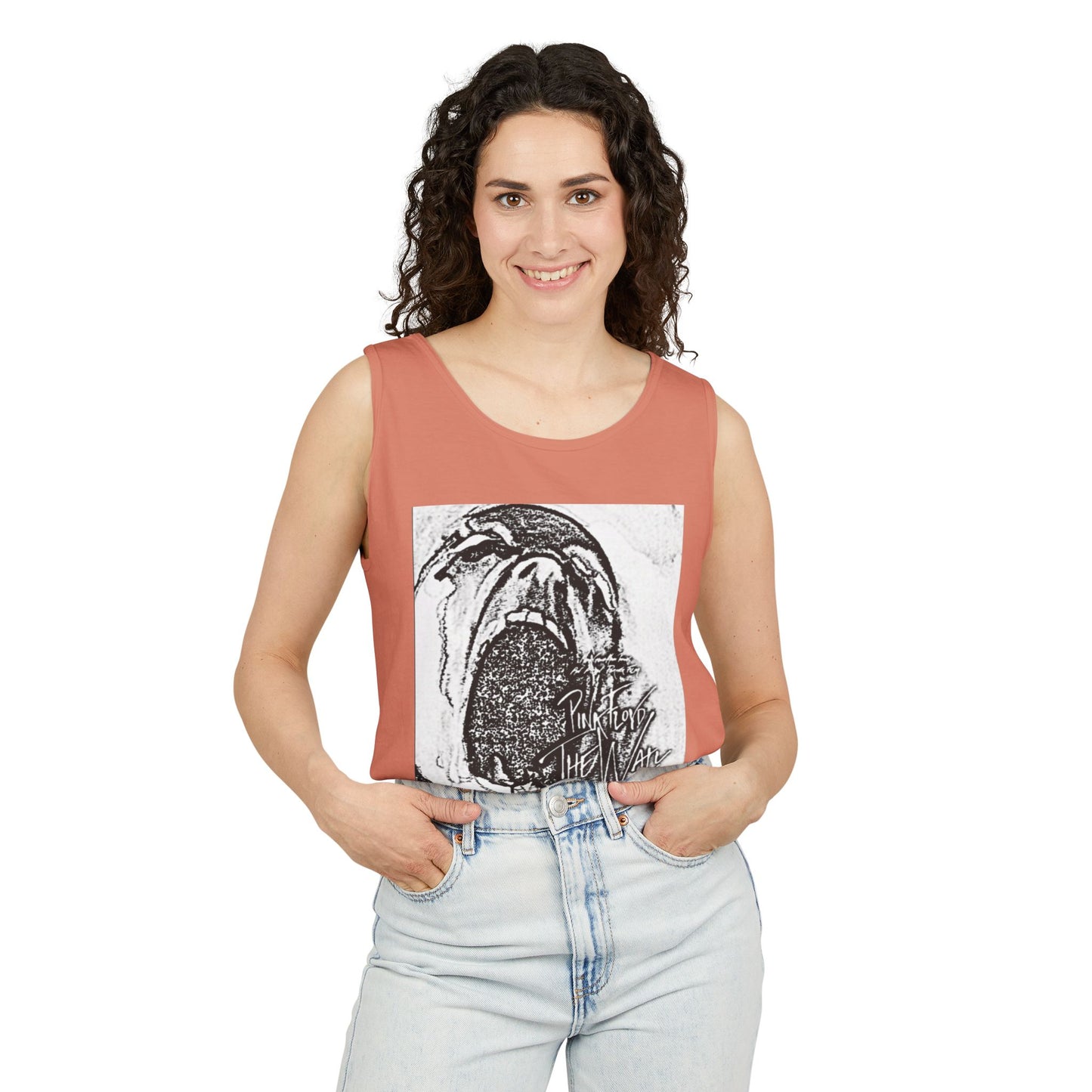 Tank Top - Classic Cultural Design Expressing Richness of a Blessed Era