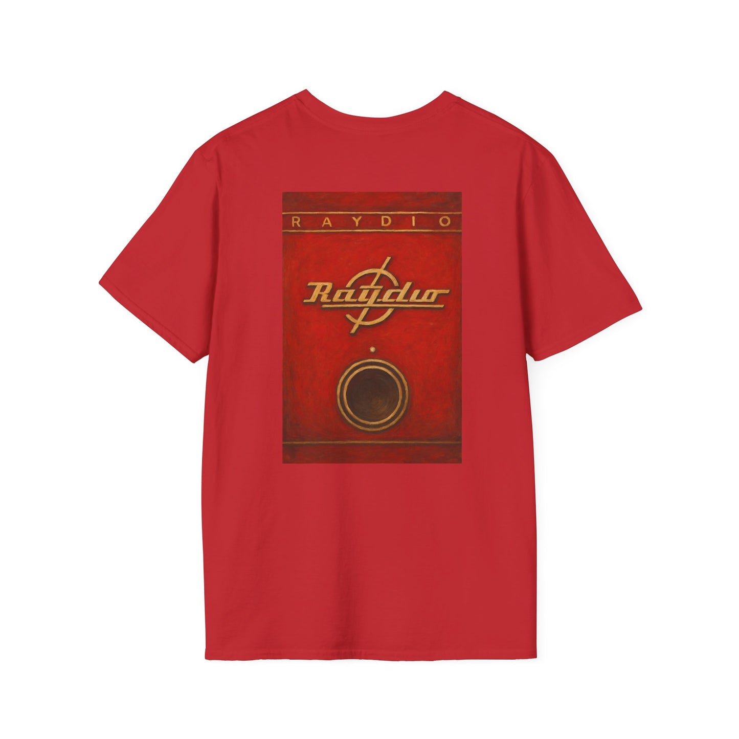 Retro Raydio Unisex Softstyle T-Shirt - Vintage Music Vibe