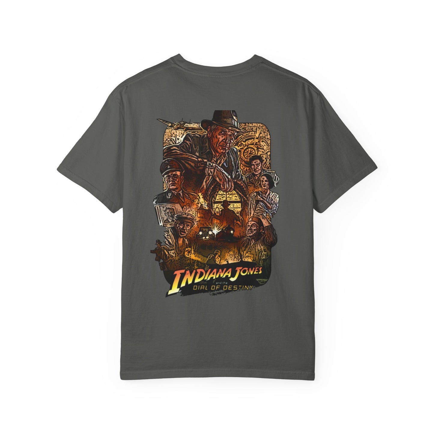 Adventure-Ready Indiana Jones Unisex T-Shirt, Vintage Movie Tee, Gamer Apparel, Cool Graphic Tee, Gift for Film Lovers, Casual Wear