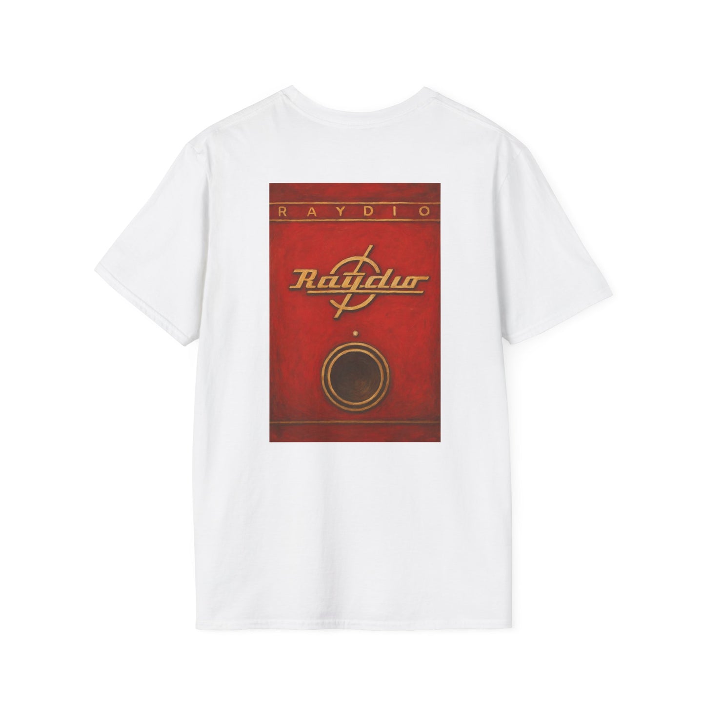 Retro Raydio Unisex Softstyle T-Shirt - Vintage Music Vibe