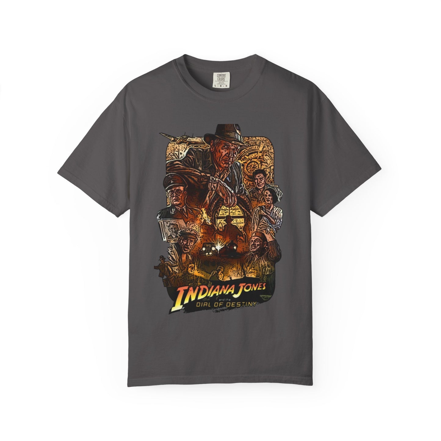 Adventure-Ready Indiana Jones Unisex T-Shirt, Vintage Movie Tee, Gamer Apparel, Cool Graphic Tee, Gift for Film Lovers, Casual Wear