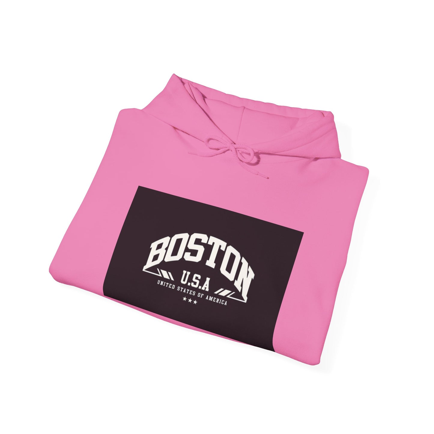Boston USA Unisex Heavy Blend Hoodie | Cozy Sweatshirt for Travel Lovers, Gift for College Students, Fall Fashion
