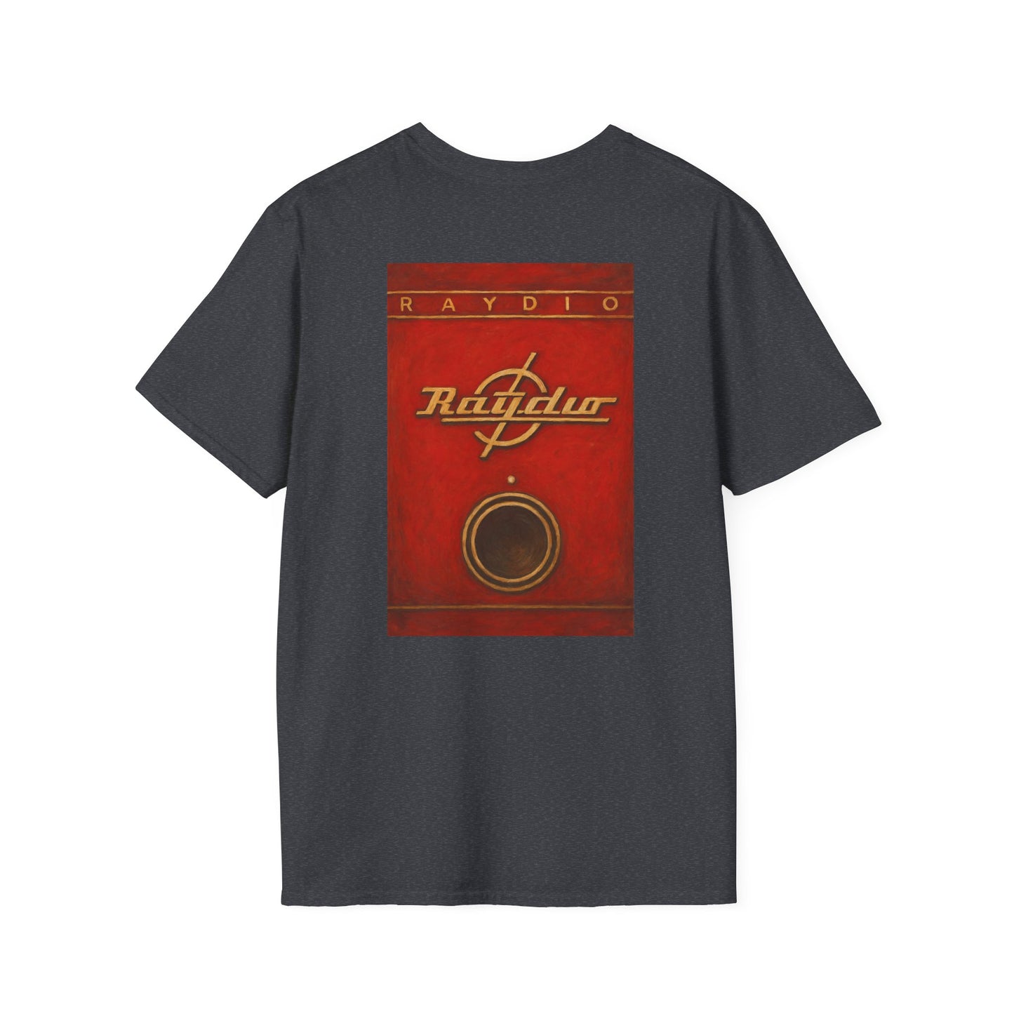 Retro Raydio Unisex Softstyle T-Shirt - Vintage Music Vibe