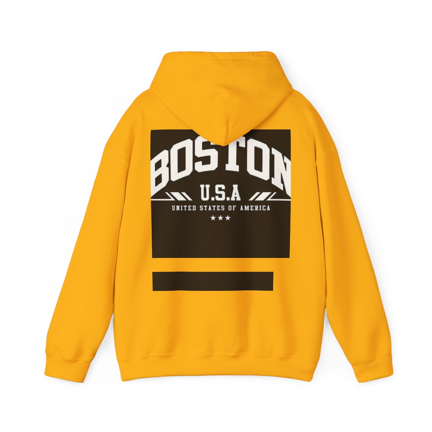 Boston USA Unisex Heavy Blend Hoodie | Cozy Sweatshirt for Travel Lovers, Gift for College Students, Fall Fashion