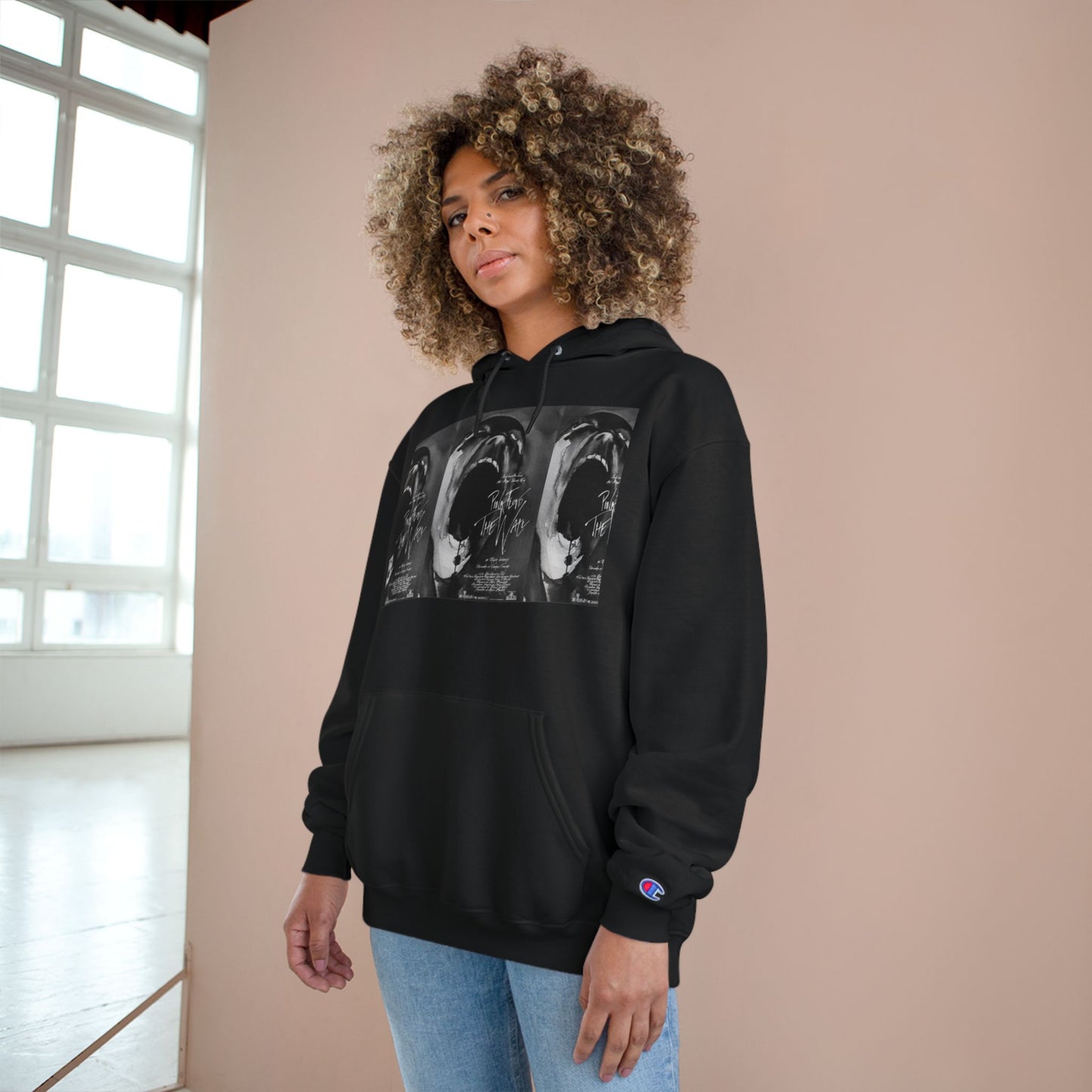 Pink Floyd Inspired Champion Hoodie for Music Lovers