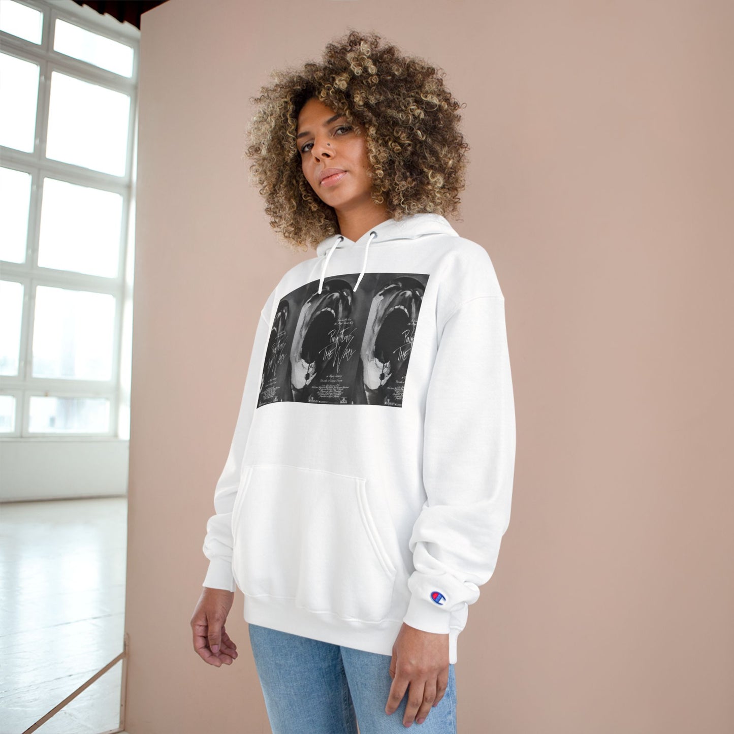 Pink Floyd Inspired Champion Hoodie for Music Lovers