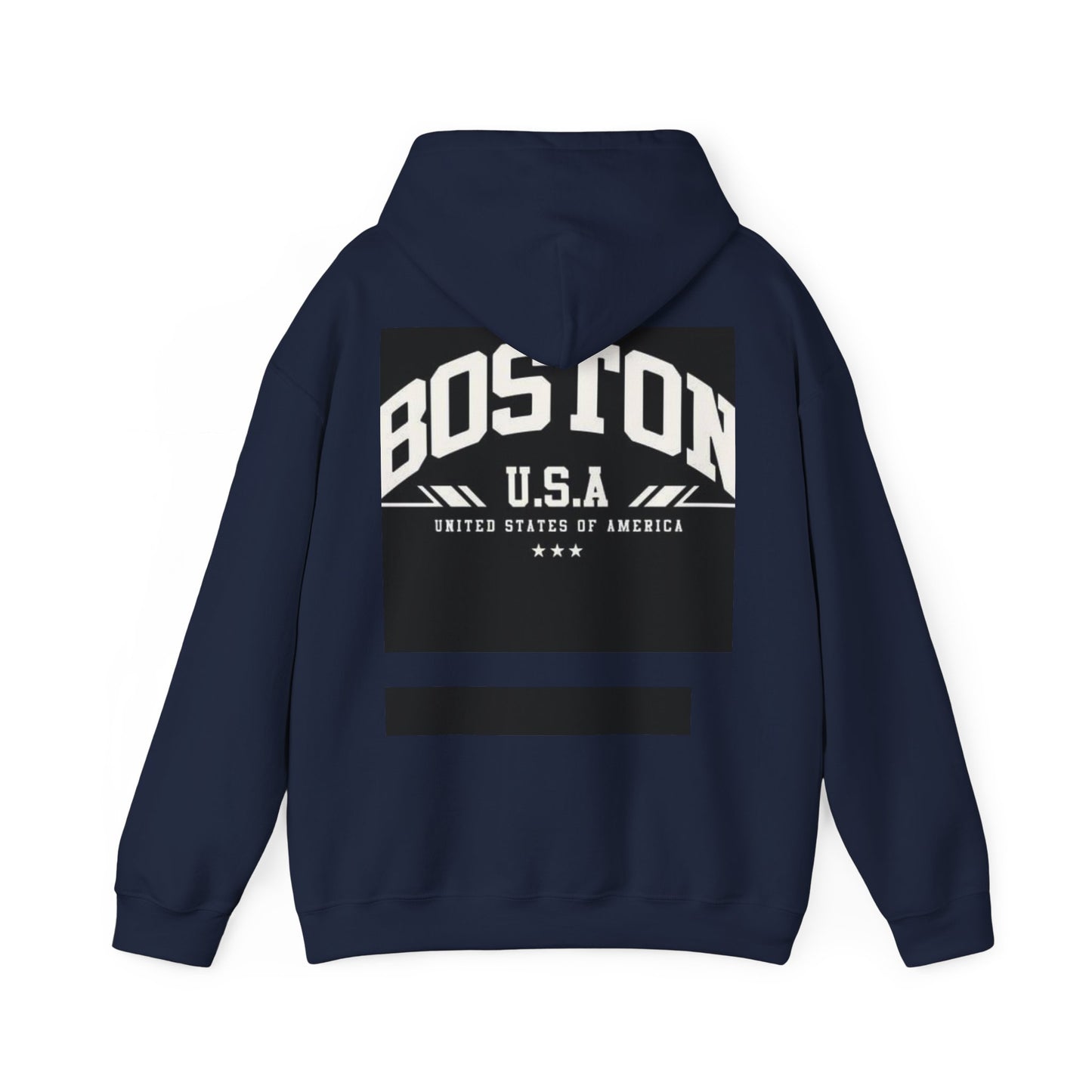 Boston USA Unisex Heavy Blend Hoodie | Cozy Sweatshirt for Travel Lovers, Gift for College Students, Fall Fashion